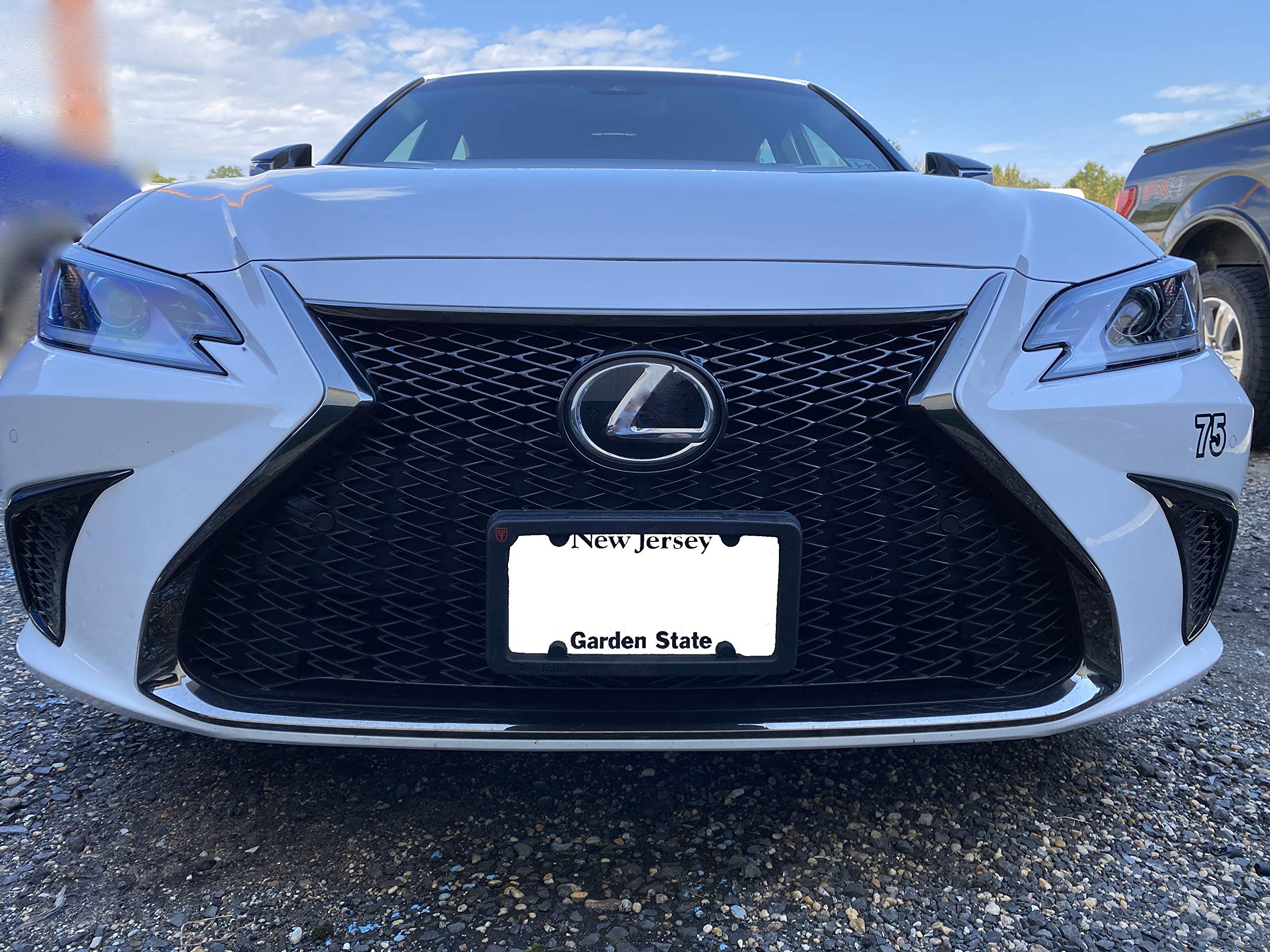 Amazon.com: A NASA-Like Rubber Heavy Duty Front License Plate