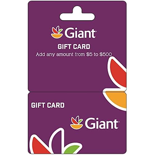GIANT FOOD LANDOVER Physical Gift Card - $50