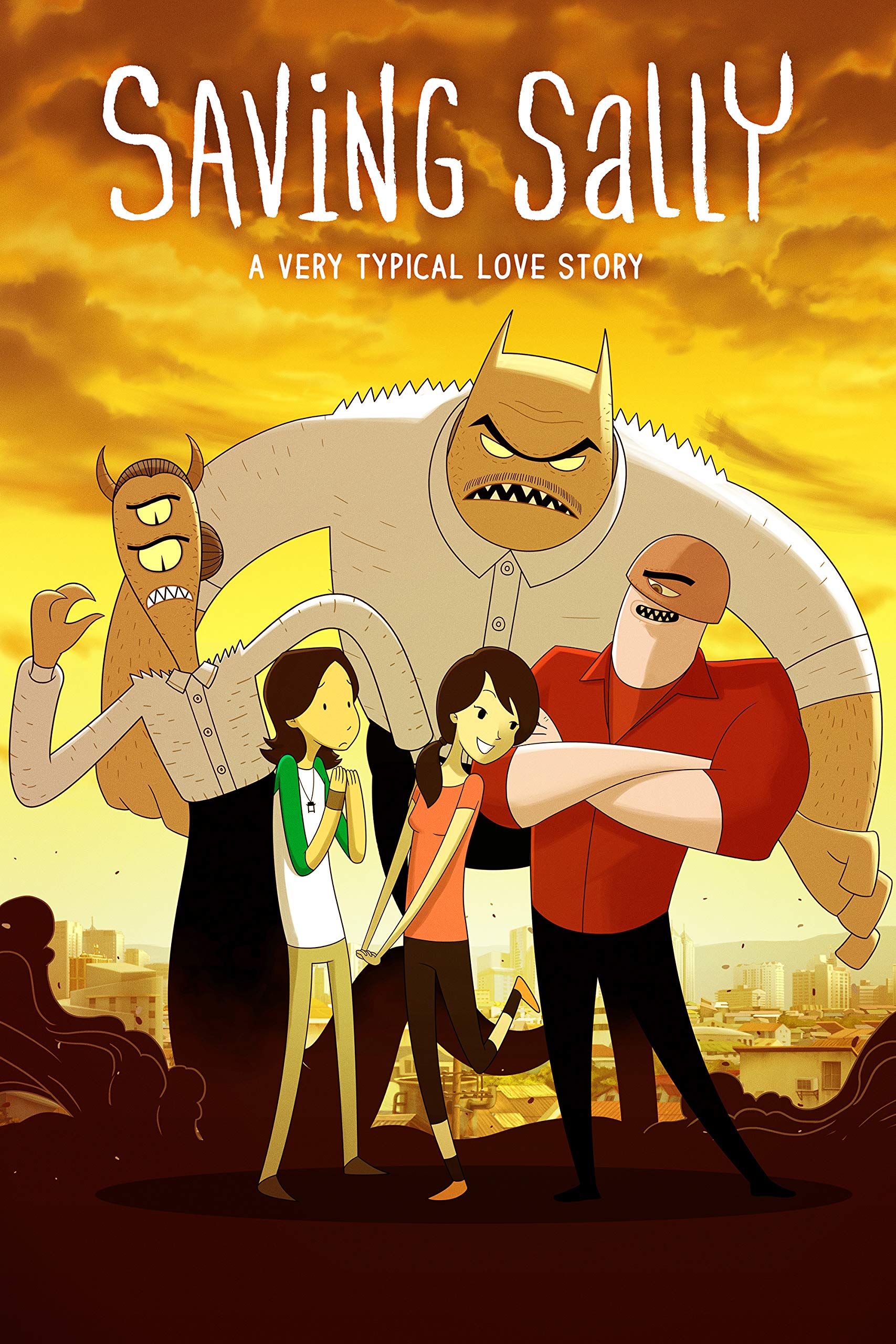 Saving Sally DVD película de culto norteamericana con animación cómic