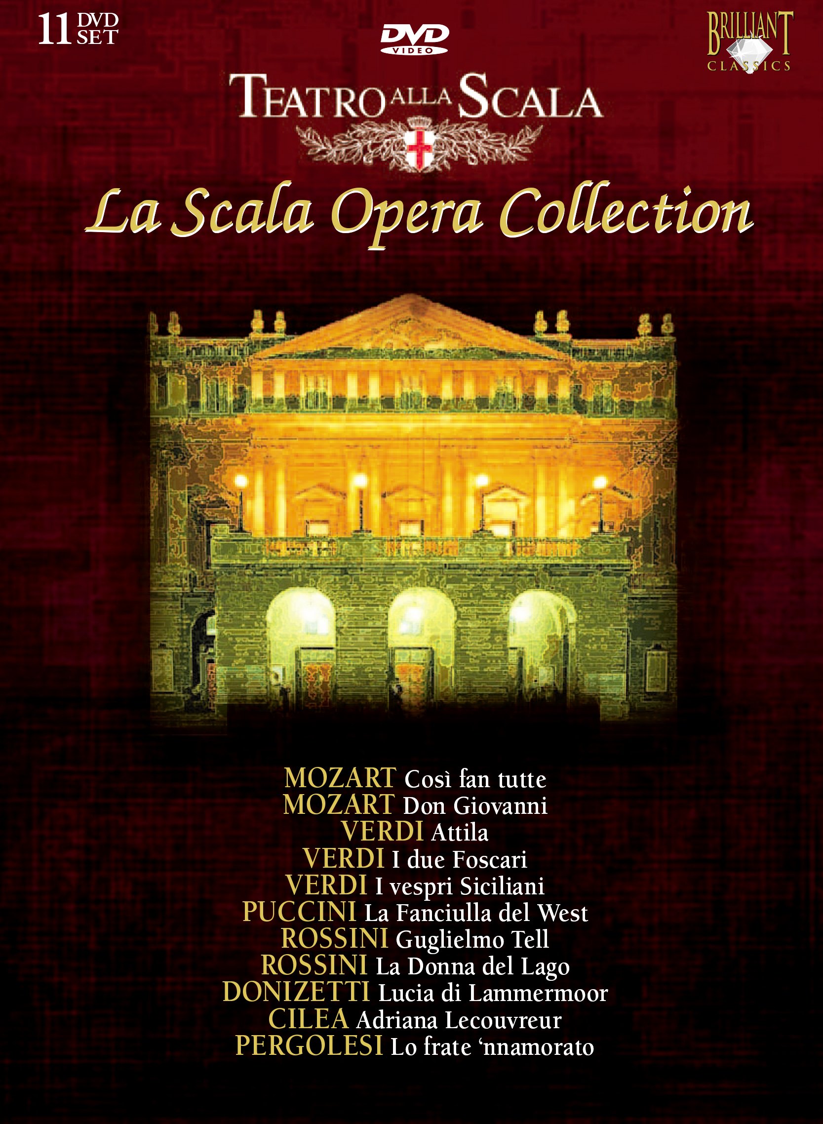 【中古】「非常に良い」Opera in La Scala Box [DVD] [Import] Amazon.com: La Scala Opera Collection : LA SCALA COLLECTION