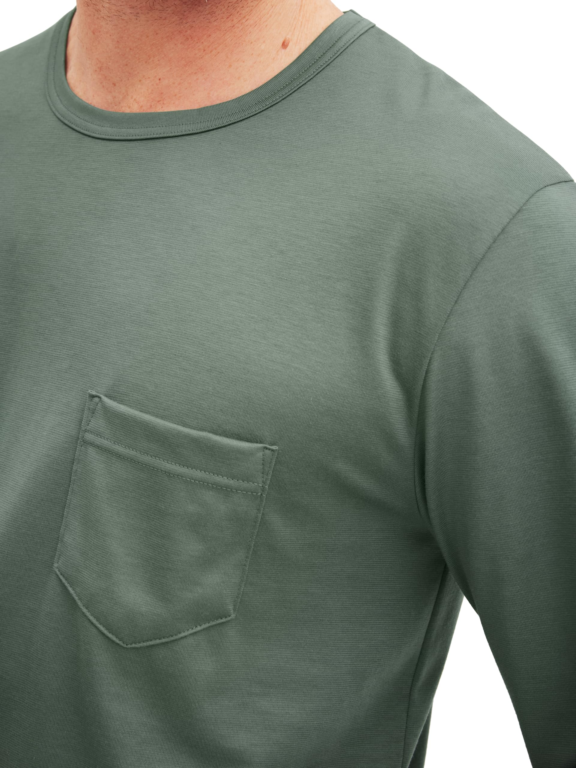 CALIDA Relax Imprint Pyjama Herren | langer Schlafanzug aus 100% Baumwolle, pflegeleicht, elastisch & formstabil, in Single Jersey