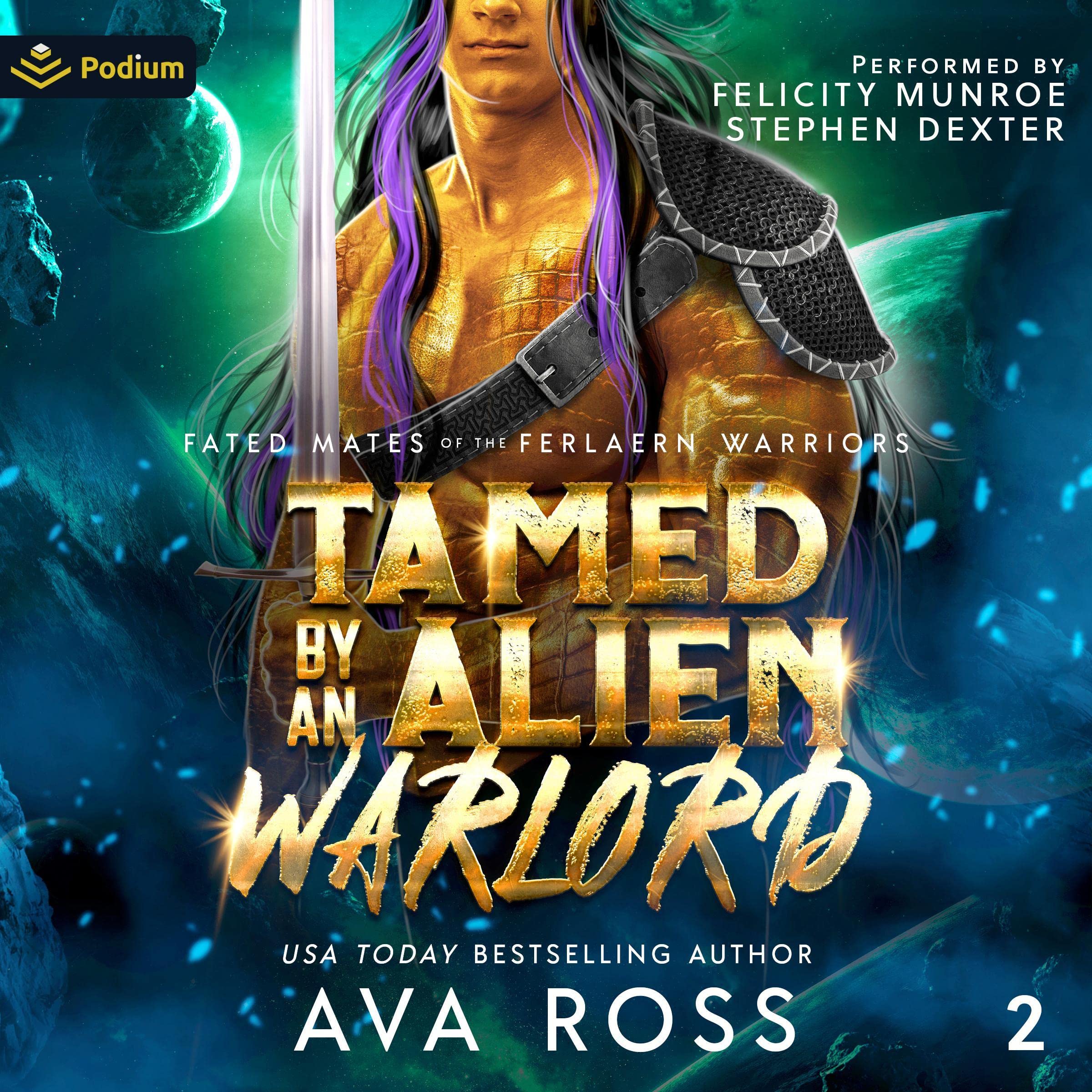 Cover art for Tamed by an Alien Warlord