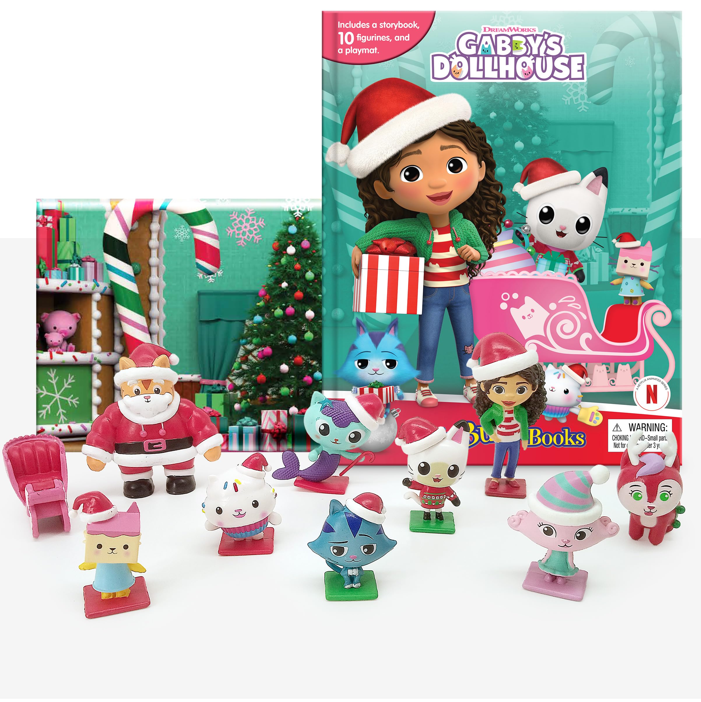 GABBY'S DOLLHOUSE XMAS MY BUSY BOOKS