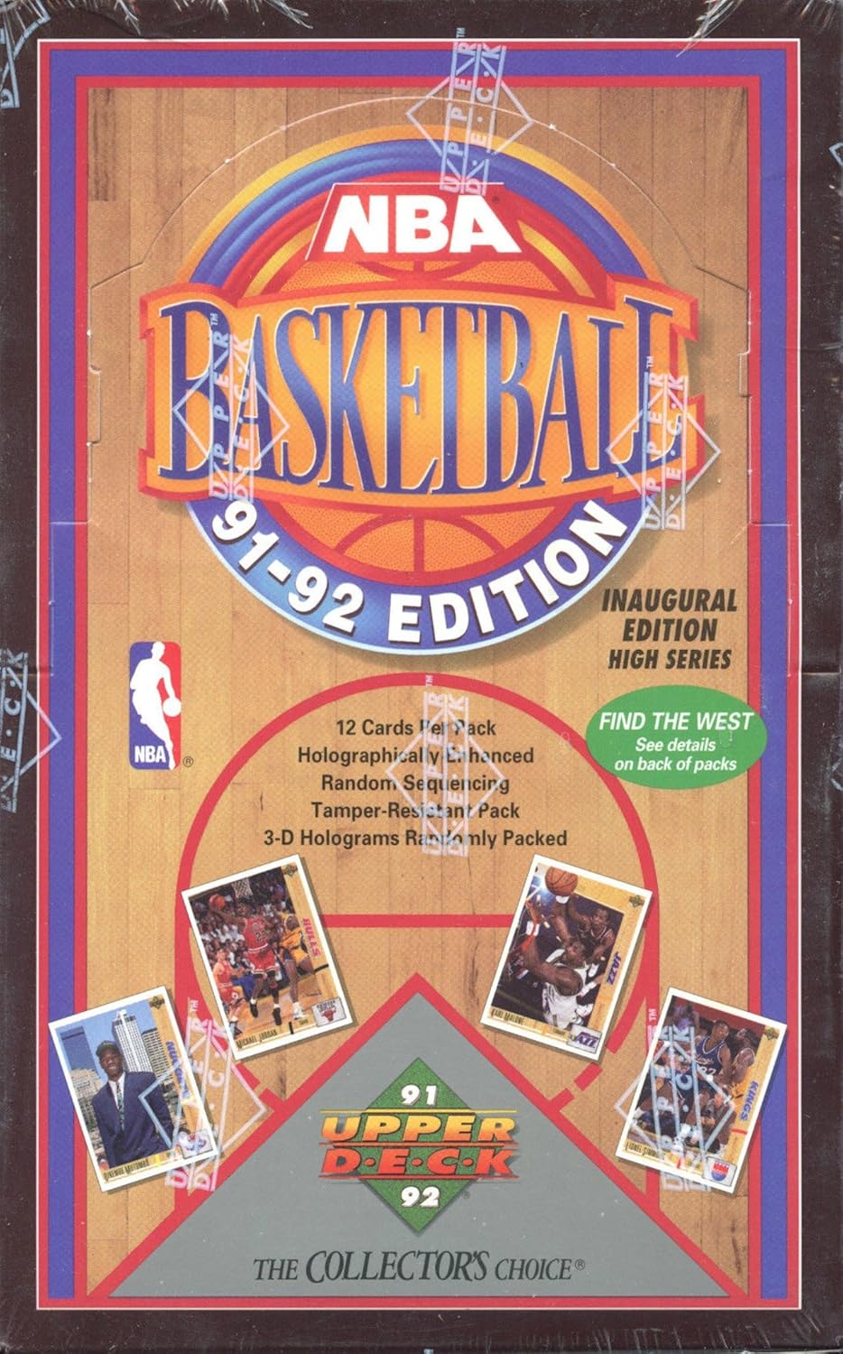 1991/92 Upper Deck Basketball Box - 36P