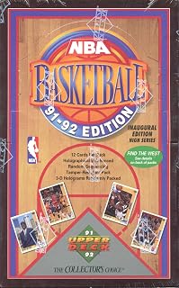 1991/92 Upper Deck Basketball Box - 36P