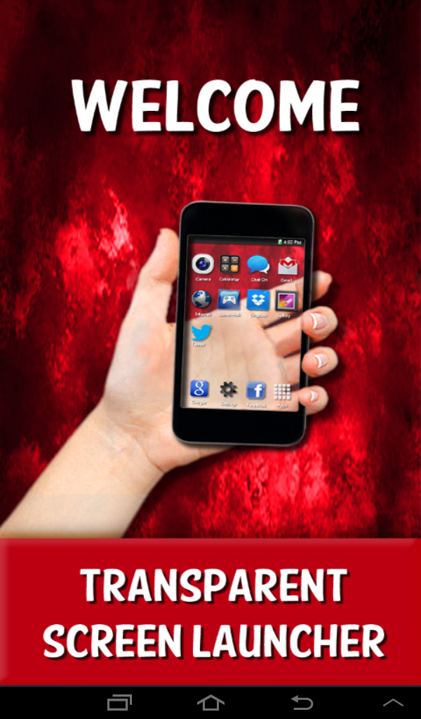 Transparent Screen Launcher - App on Amazon Appstore