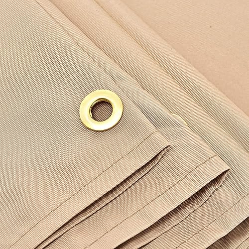 Miniatura 9 de Tangkula Toldo universal de repuesto para pérgola de 17 x 7 pies, cubierta para exteriores con 6 ojales de cobre y 4 correas, funda de repuesto de