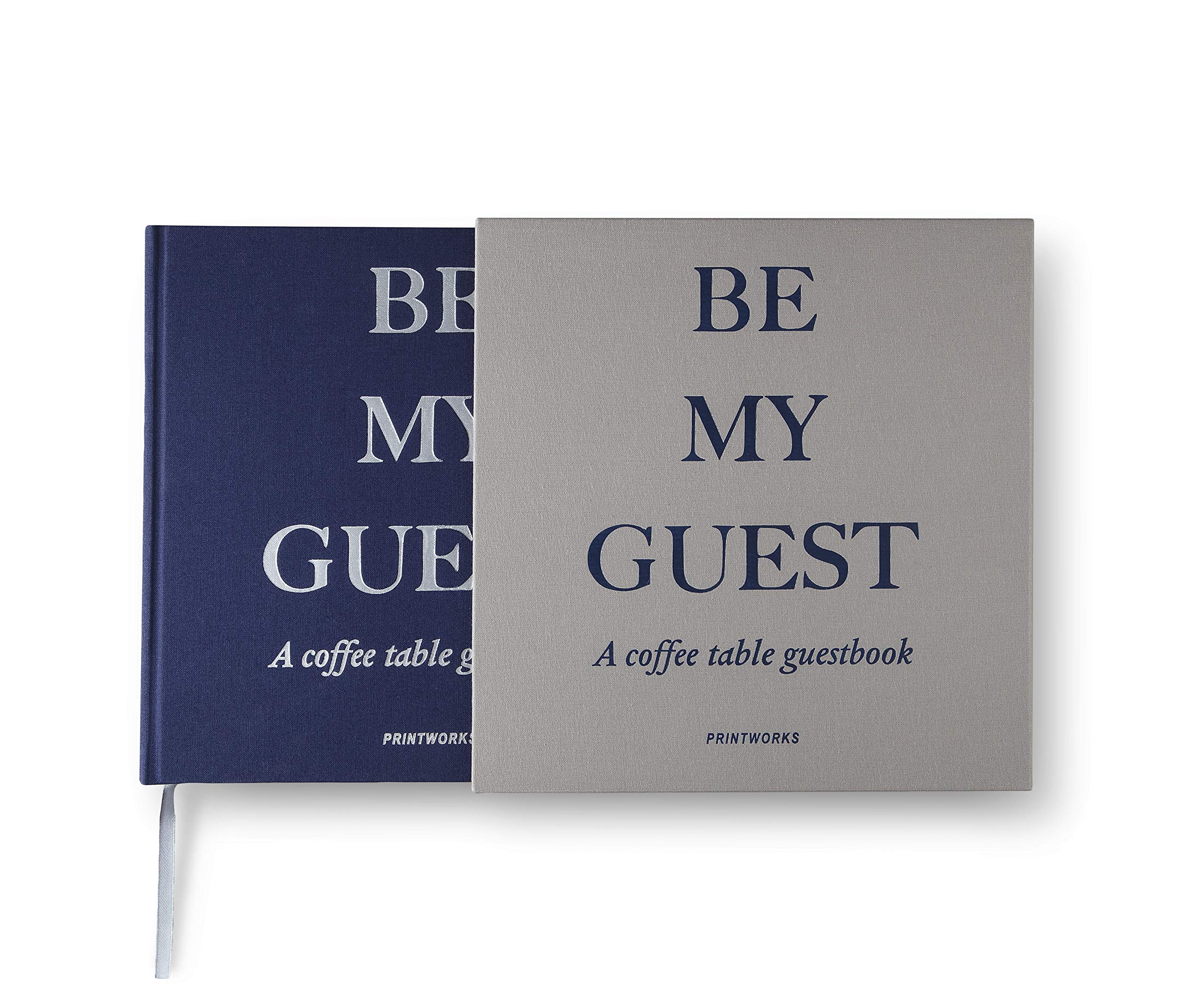 PrintWorksCoffee Table Books, Grey Navy, OneSize