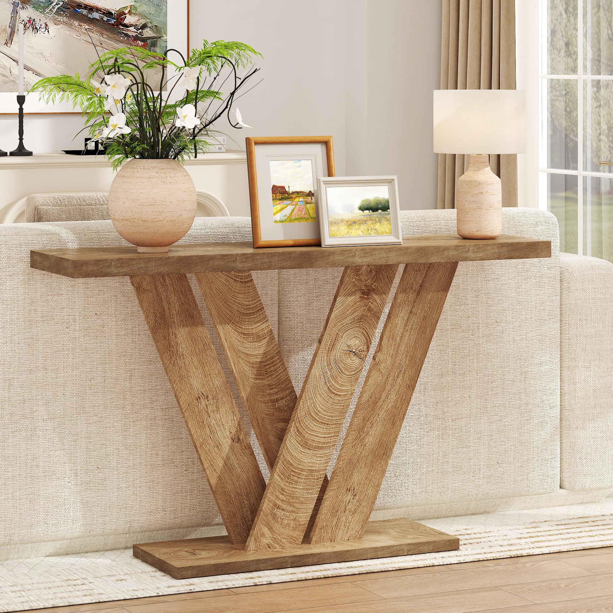 50% Off karlott 51" V-Shaped Console Table - Code D2XLWX3D