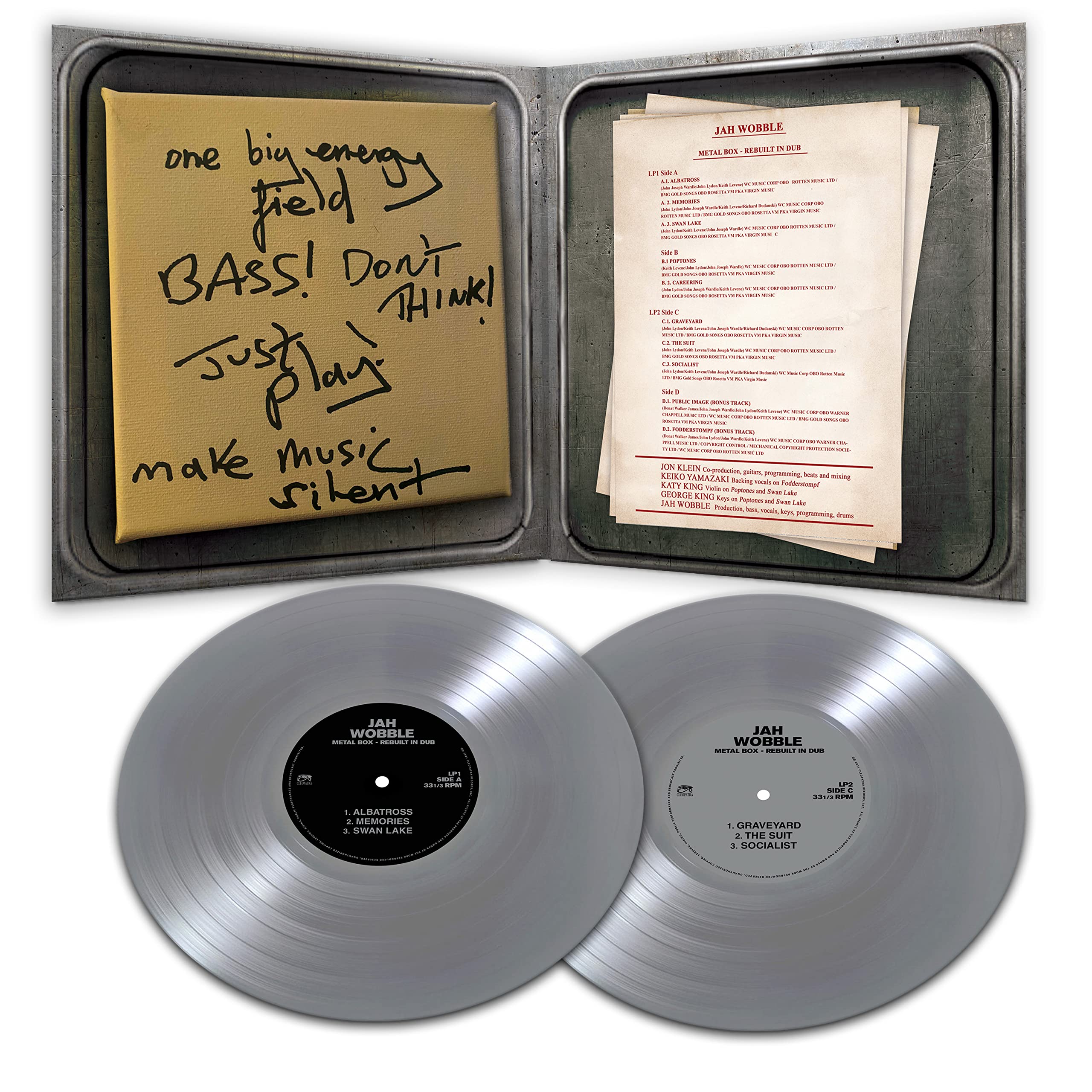 Metal Box - Rebuilt In Dub (Silver Vinyl)