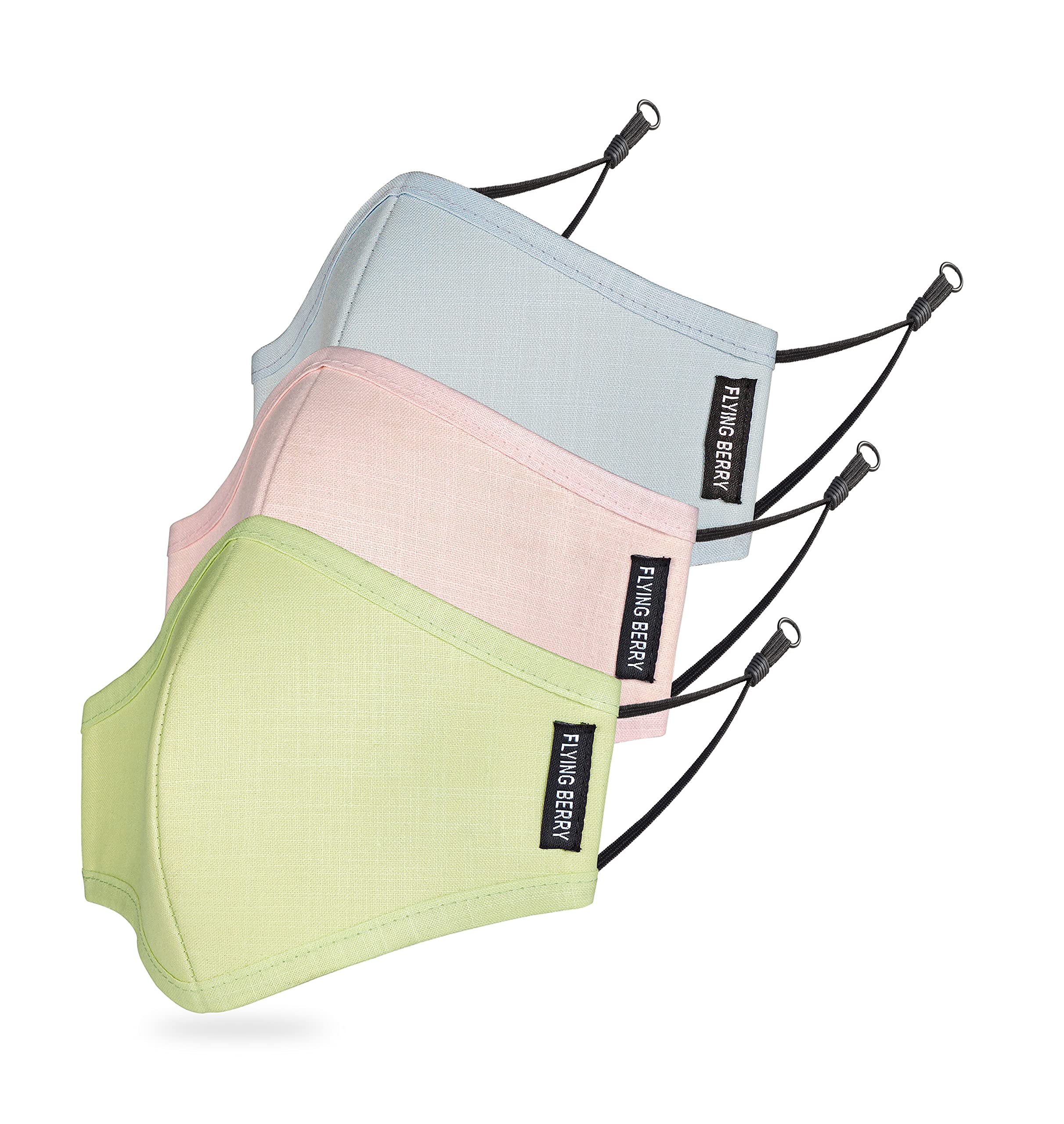 Comfortable Anti Pollution Multi Layers Washable Linen Face Mask-image-45