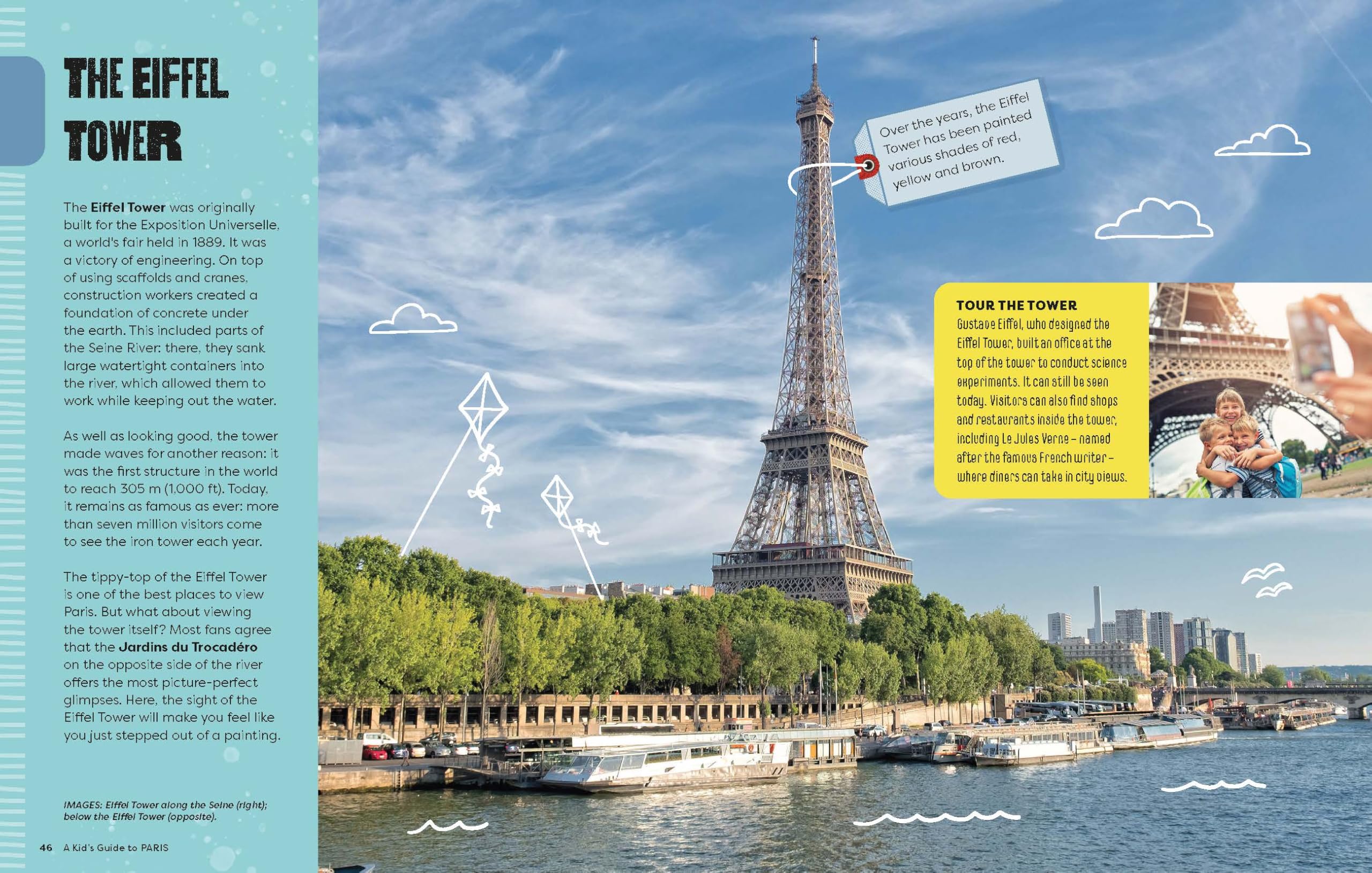 A Kid's Guide to Paris 1ed -anglais-: Unlock the Magic of Travel | Discover Secret & Surprising Places | Packed with Amazing Facts, Top Spots & Vibrant Photography