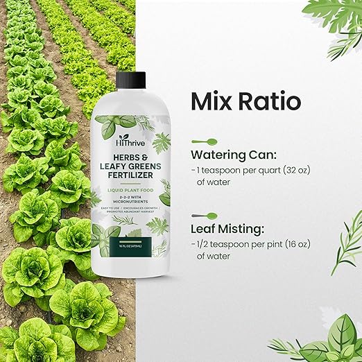 Fertilizante Líquido HiThrive 16 oz para Verduras y Hierbas miniatura 8