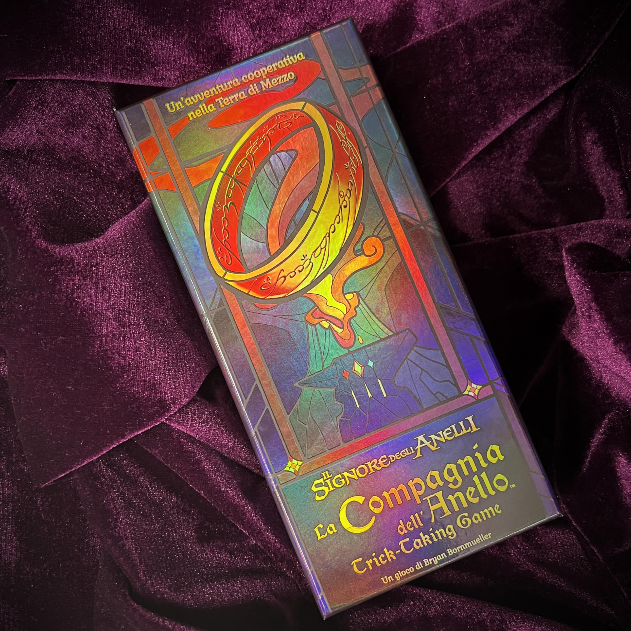Asmodee - La Compagnia dell'Anello: Trick Taking Game - Gioco da Tavolo Cooperativo, Carte da Gioco con esperienza narrativa, 1-4 Giocatori, 12+ Anni, Edizione in Italiano