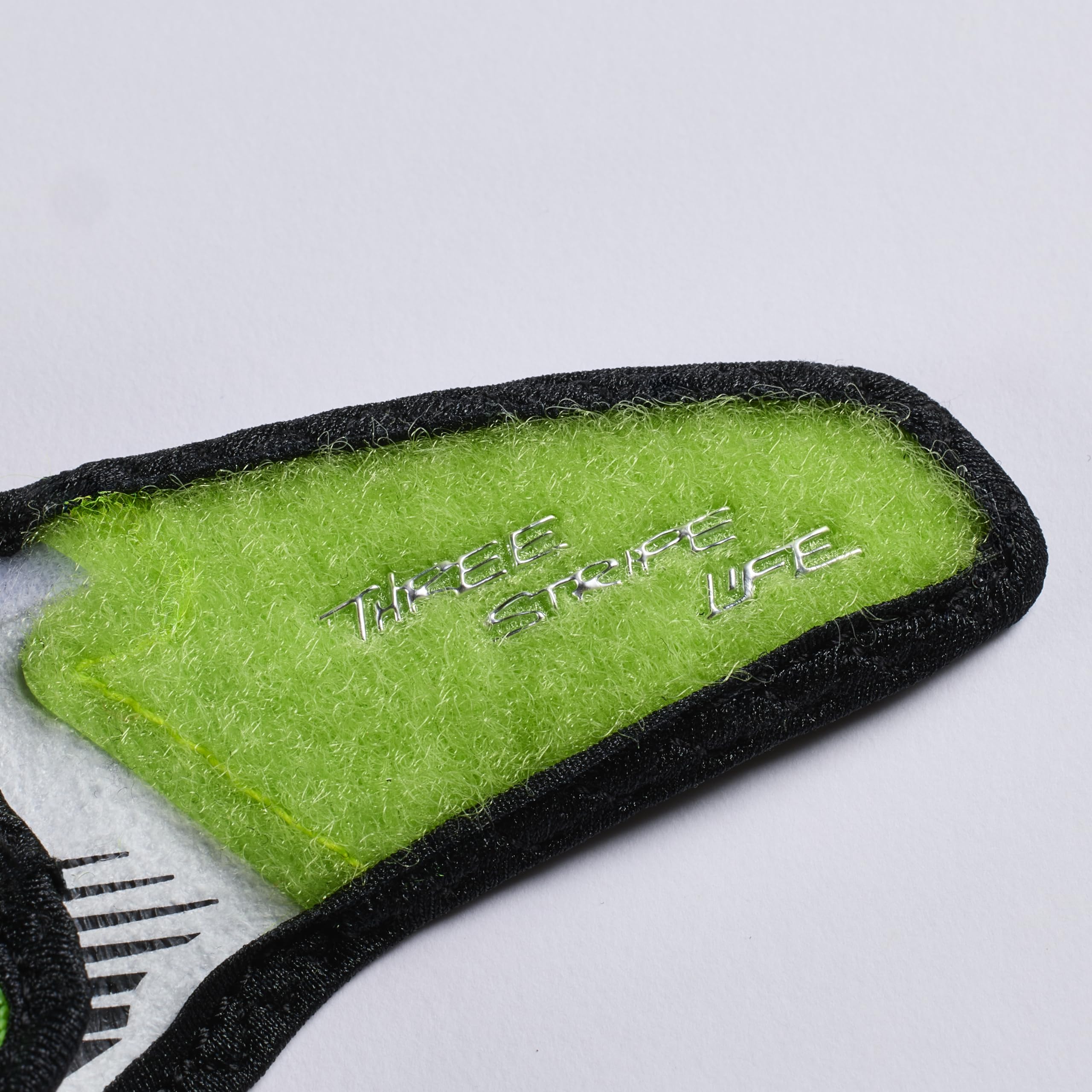 adidas Adizero 12 Big Mood Slime - Guantes de fútbol para adultos, color lima, talla L