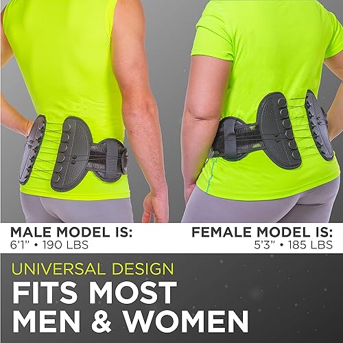 Miniatura 7 de BraceAbility SI Joint Belt  Soporte de compresión sacroilíaca para disfunción sacra, alivio del dolor de coxis y tratamiento de inflamación del