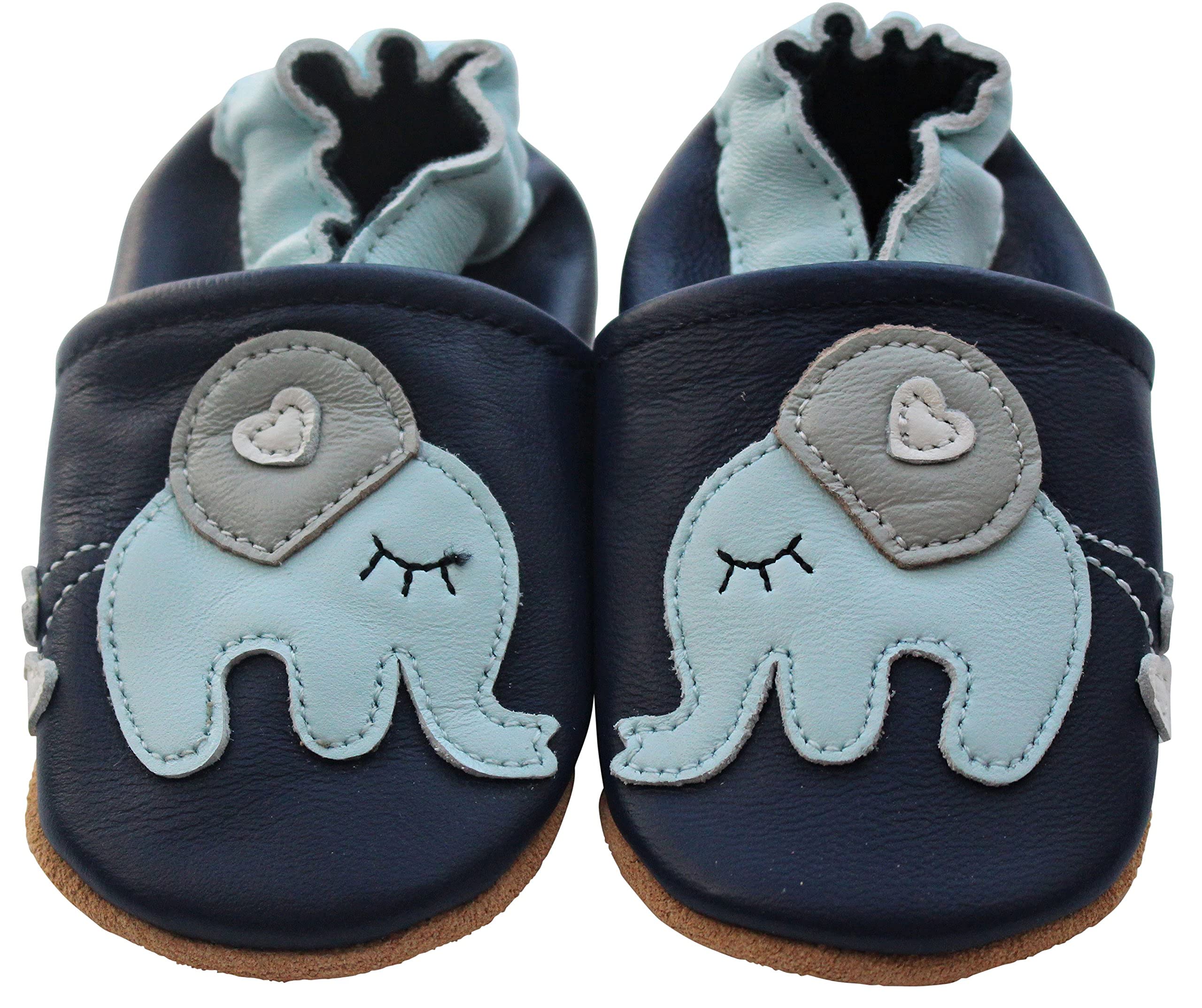 ENGEL + PIRATEN Krabbelschuhe - MARKENQUALITÄT VIELE Motive bis 4 Jahre Babyschuhe Leder Babyhausschuhe Lauflernschuhe Lederpuschen Hausschuhe