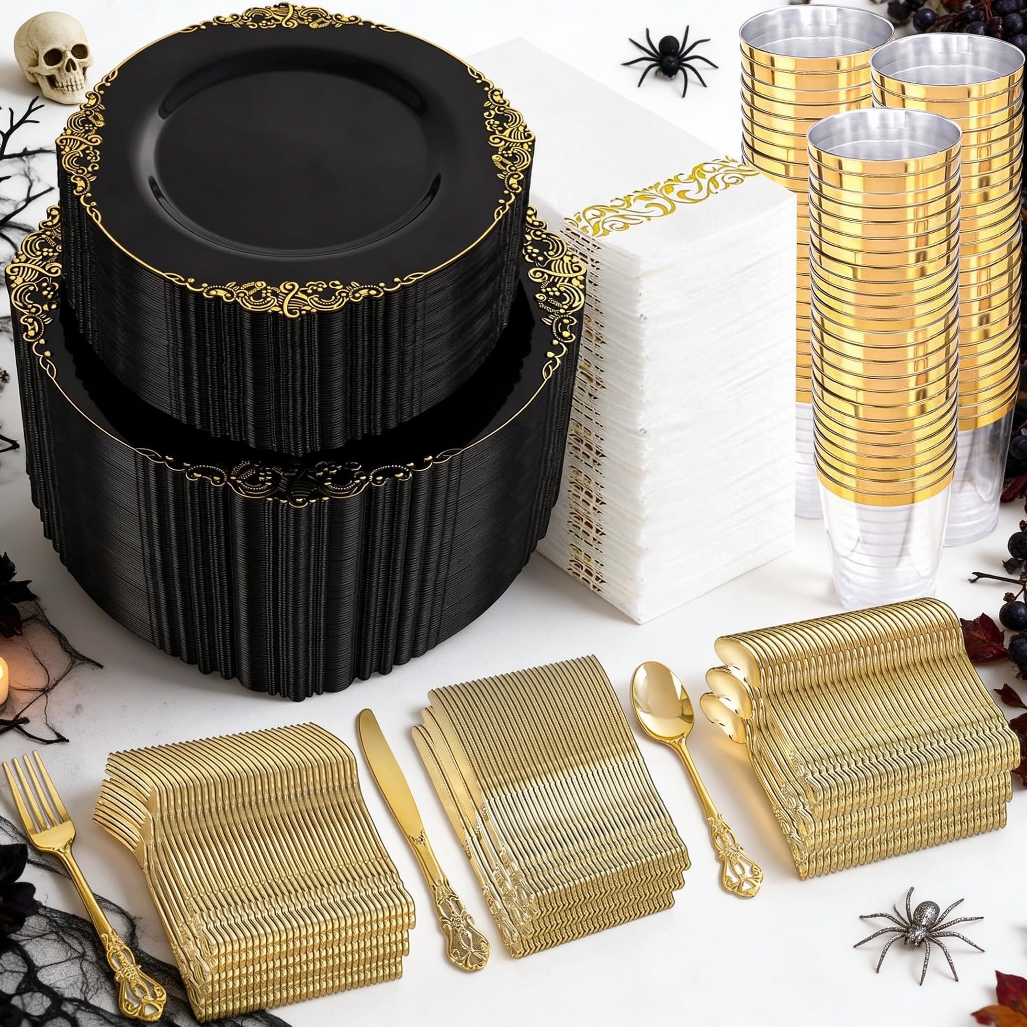 YOUBET 700 Piece Wedding Dinnerware Set -13 YOUBET 700 Piece Wedding Dinnerware Set -13