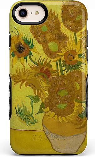 Casely Funda para iPhone SE (2020 y 2022), 8, 7, 66s  Funda de mármol azul