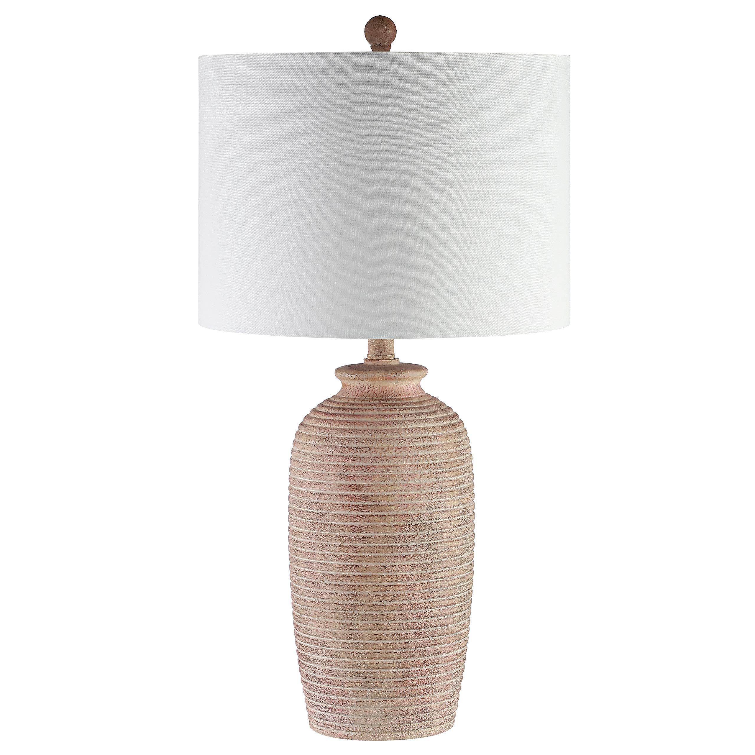 Luna ライトベージュXS SAFAVIEH Lighting Collection Kensen Farmhouse Sandy Pearl 27-inch