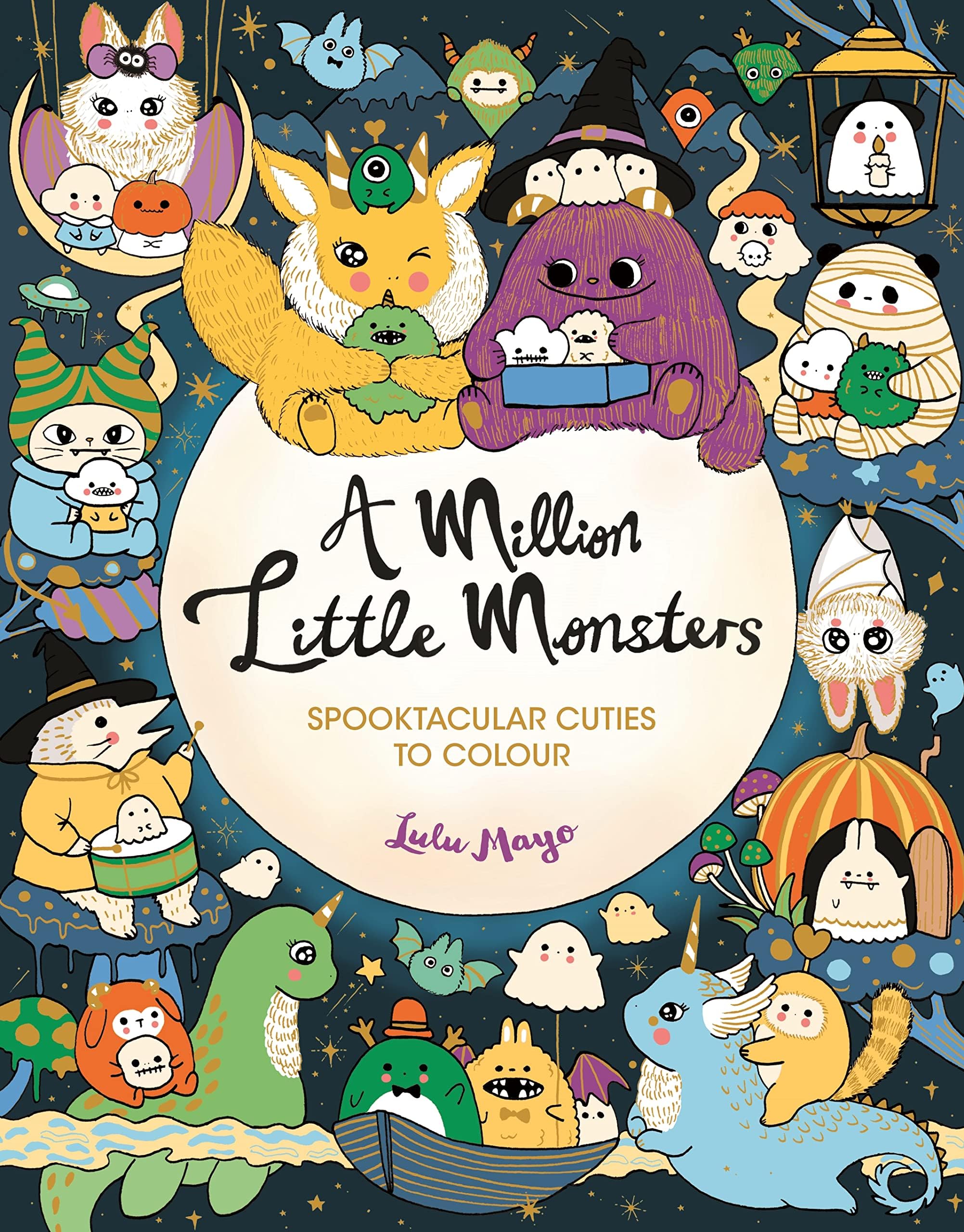Million Little Monsters: Spooktacular Cuties to Colour