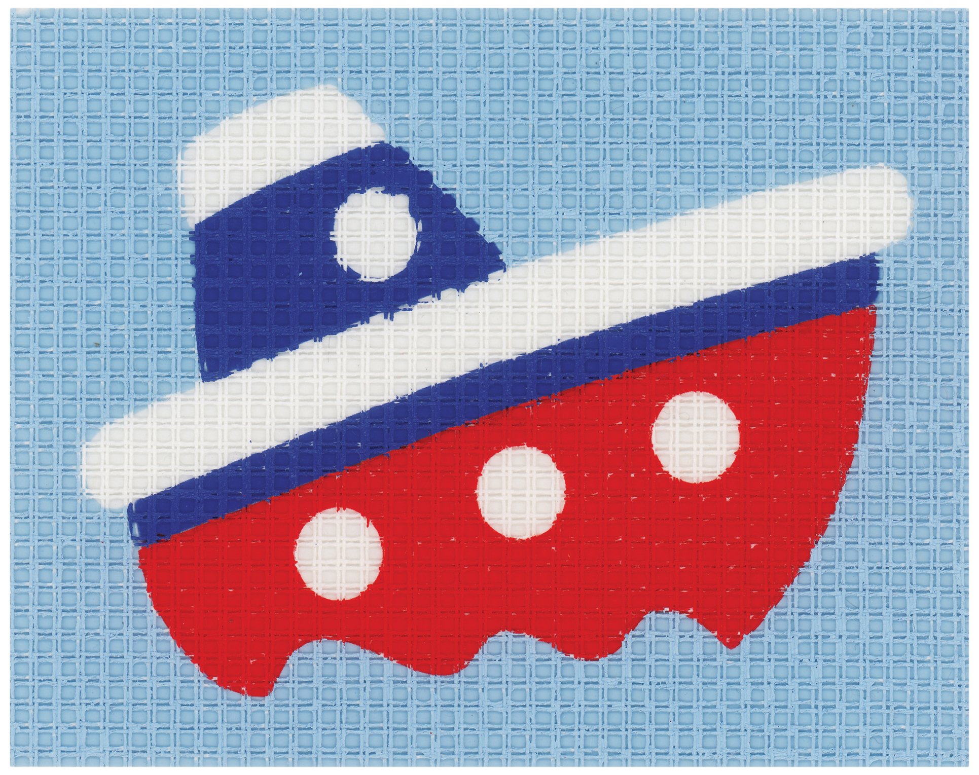 Vervaco cross stitch kit ""Boot"", stamped, DIY