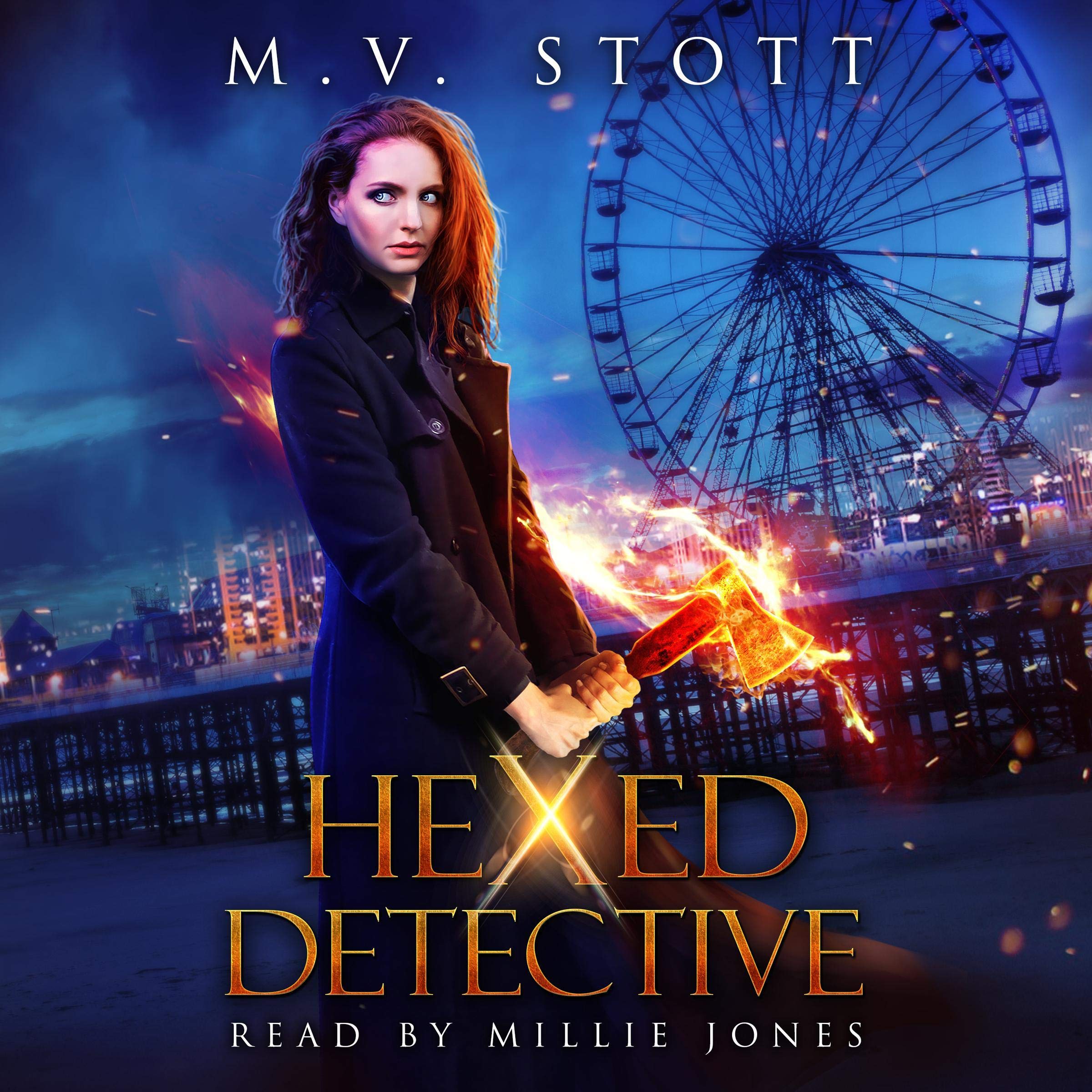 Cover art for Hexed Detective: An Urban Fantasy