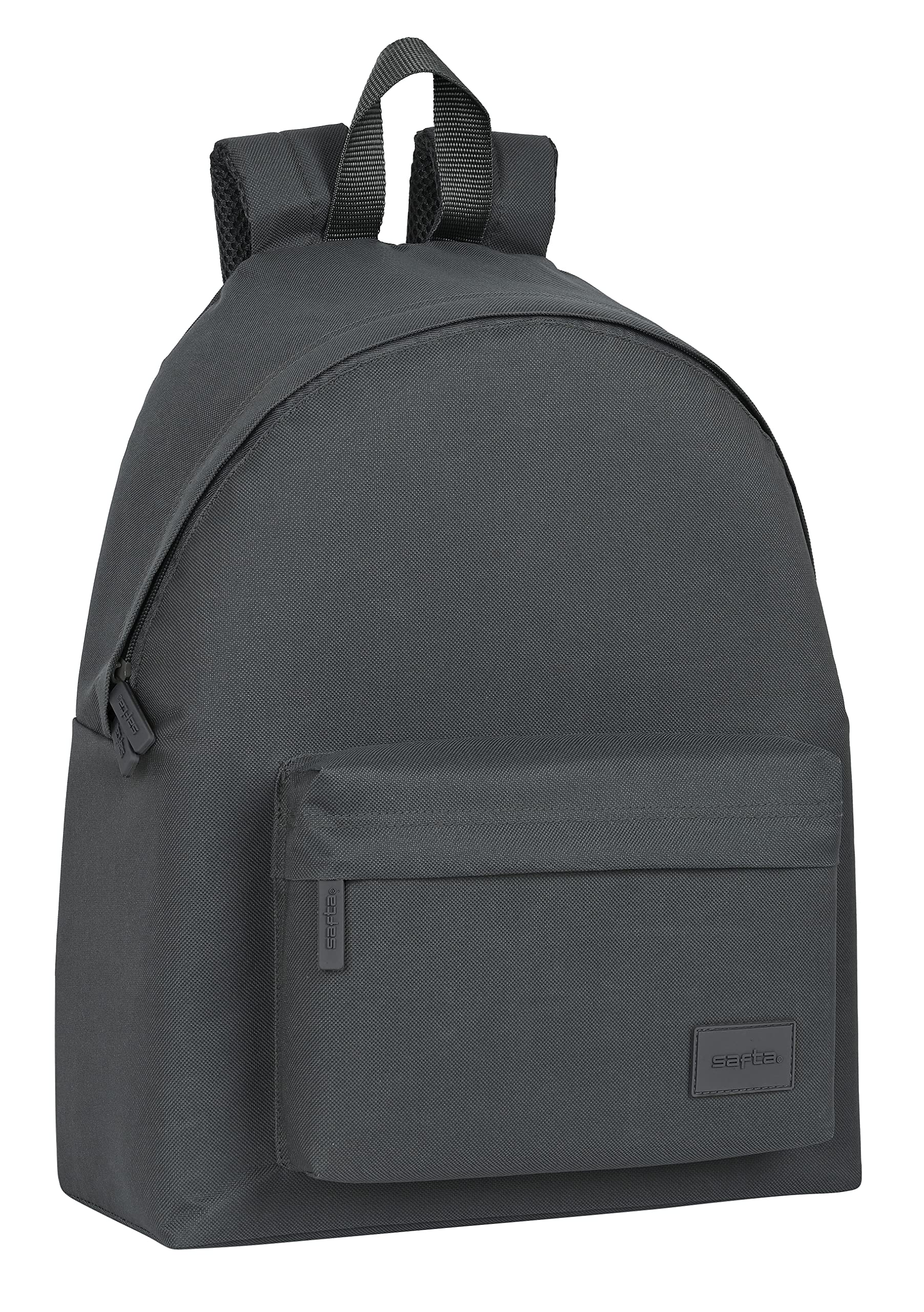 SAFTA - Day Pack, Children's Backpack, Quality and Maximum Strength, Comfortable and Versatile, 33 x 15 x 42 cm, Grey, Grey, Estándar, Casual