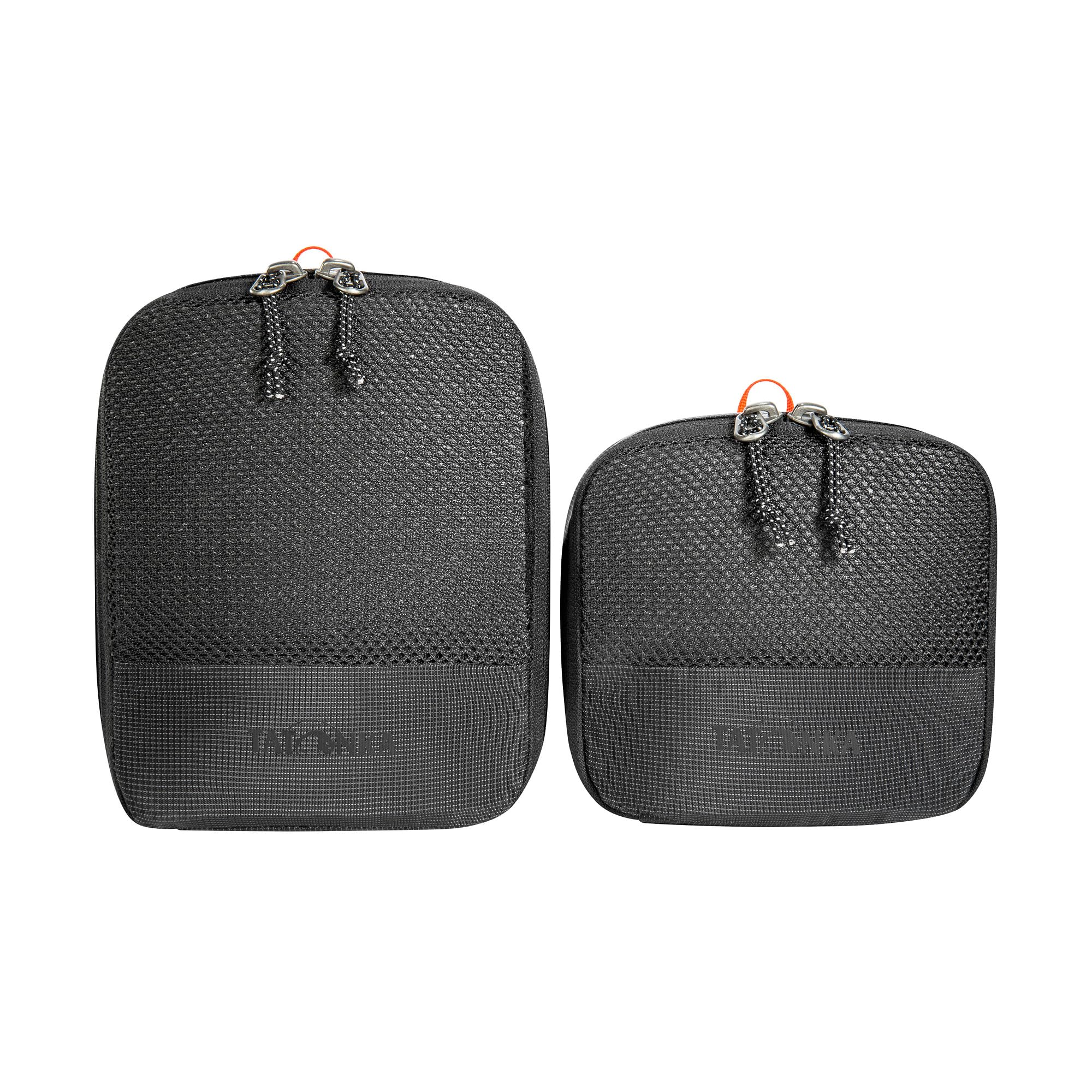 Tatonka EDC Organisation Set (6-teilig) - Praktisches Taschen- und Riemenset zur Gepäck-Organisation in Rucksäcken (4 Packwürfel, 2 Riemen) - Mit Klettflächen zur Fixierung