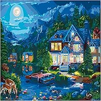 Vista 23 de Ledgebay Pintura por números, para adultos, de principiantes a avanzados, divertidos proyectos de arte y manualidades, Rompecabezas de huerta, 16 x