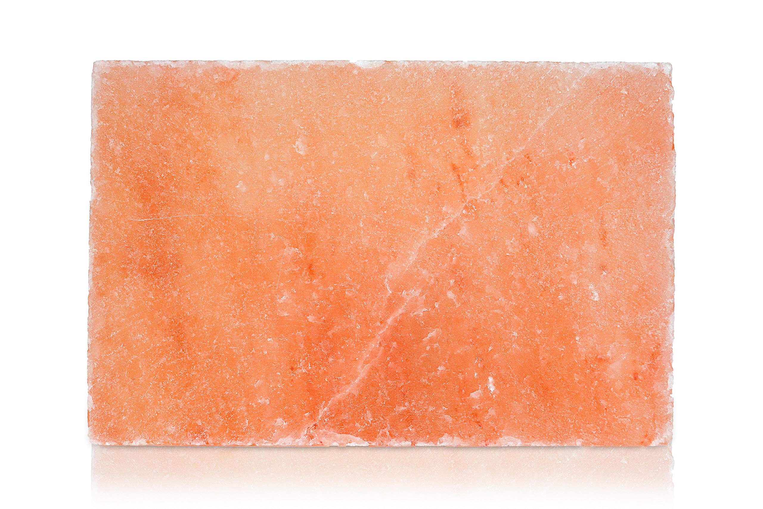 Himalayan Secrets® Salt Block Cooking Tile for Grilling or Serving - for Building Salt Walls As Well (12" x 8" x 2")