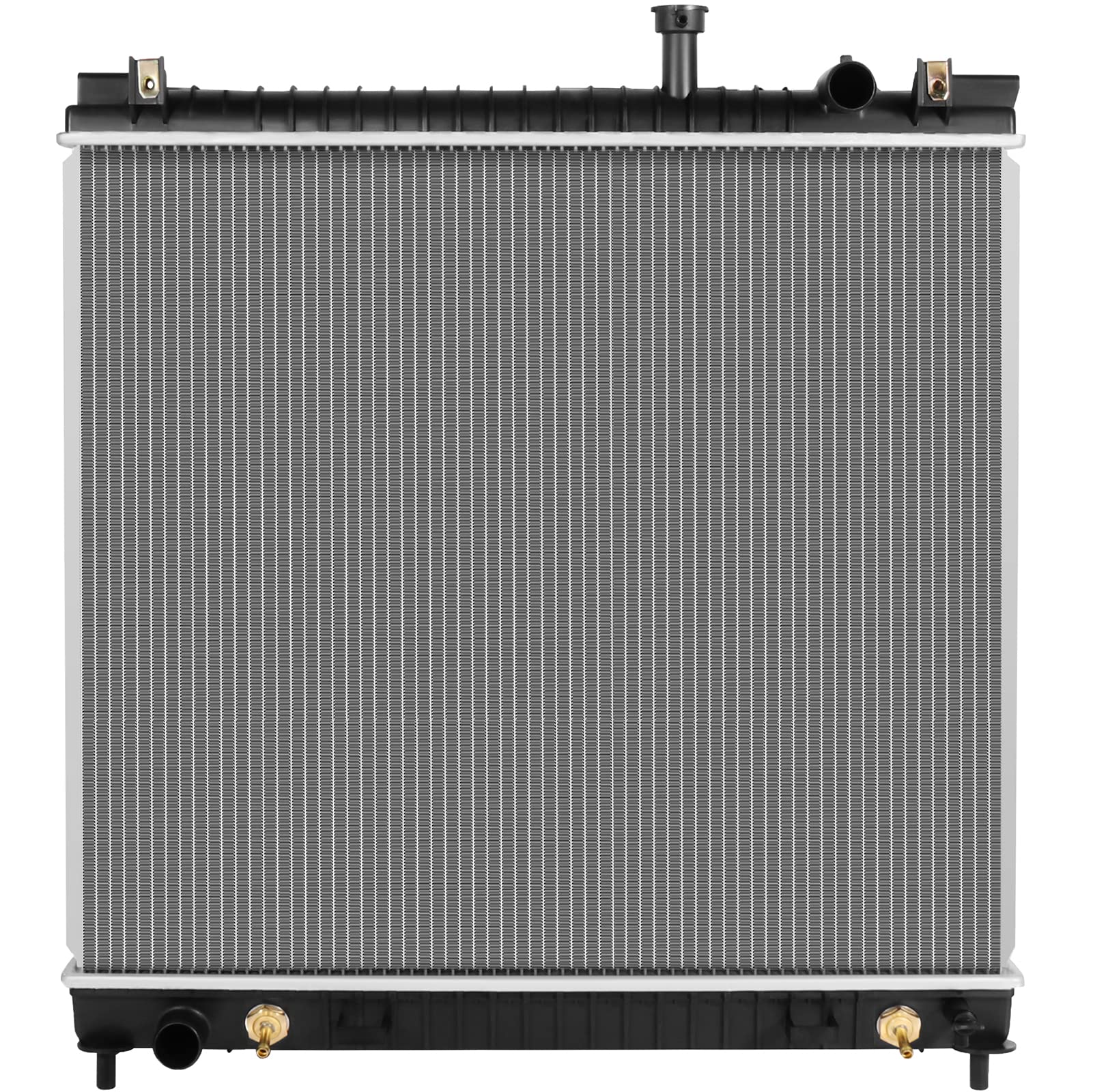 Photo 1 of SCITOO Full Aluminum Radiator Replacement for 2004 2005 2006 2007 2008 2009 2010 Infiniti QX56 2005-2011 2012 2013 2014 2015 Armada 2004-2015 Titan CU2691 Plastic Radiator