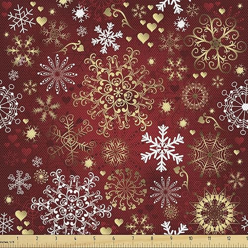 Ambesonne - Tela multicolor impresa digital por The Yard