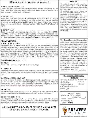 Miniatura 5 de Brewer's Best - Kit de ingredientes para cerveza casera ahumada Porter