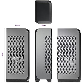 Cooler Master 850W 80+ GOLD NCORE 100 MAX NR100-MNNN85-SL0 GAMING MITX PC CASE