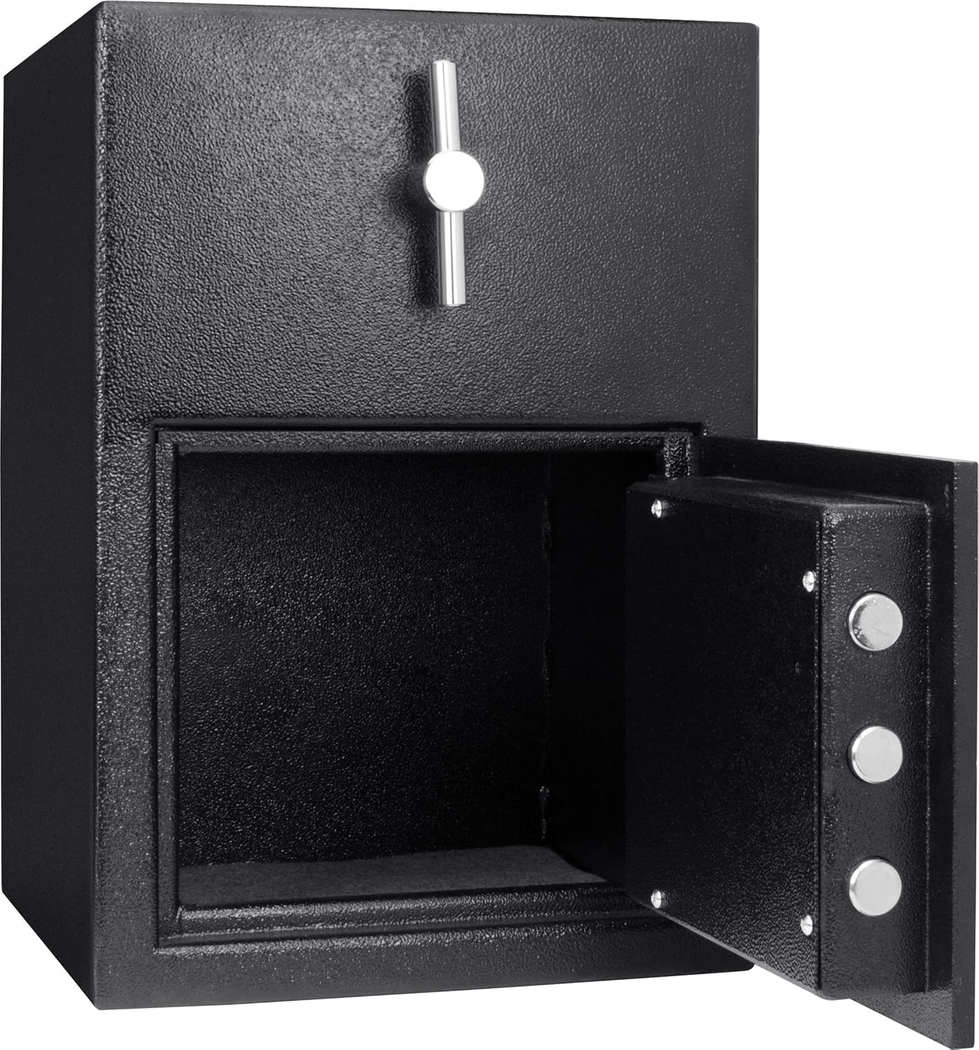 Black Friday - 60% OFF Steel Depository Drop Safe Mail Cash Vault Deposit Drop Box Top Loading 1.15 Cubic Ft