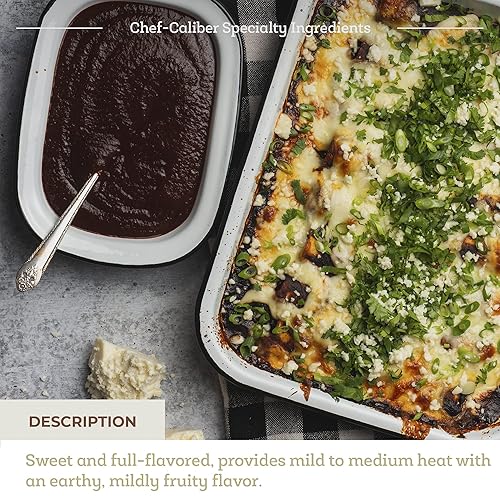 Miniatura 3 de Fresh & Wild | Pasta de chile ancho prémium | Calor medio | Excelente adición a salsa, sopas, enchiladas, aderezos, salsas, guisos | 20 onzas |