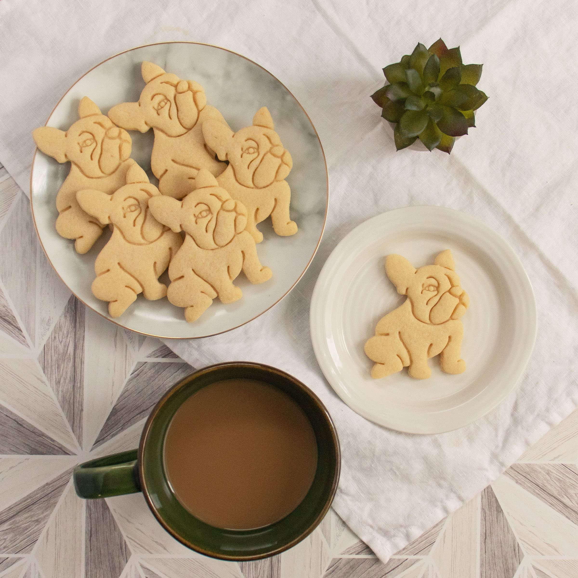 Amazon | BAKERLOGY フレンチブルドッグの全身クッキー型 | 焼き菓子や