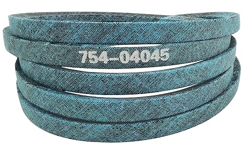 754-04045 Cinturón de cubierta de cortacésped 1/2" x 109" para MTD Cub Ct Massey Ferguson Troy-Bilt 954-04045,754-04045, reemplazo Toro112-5800