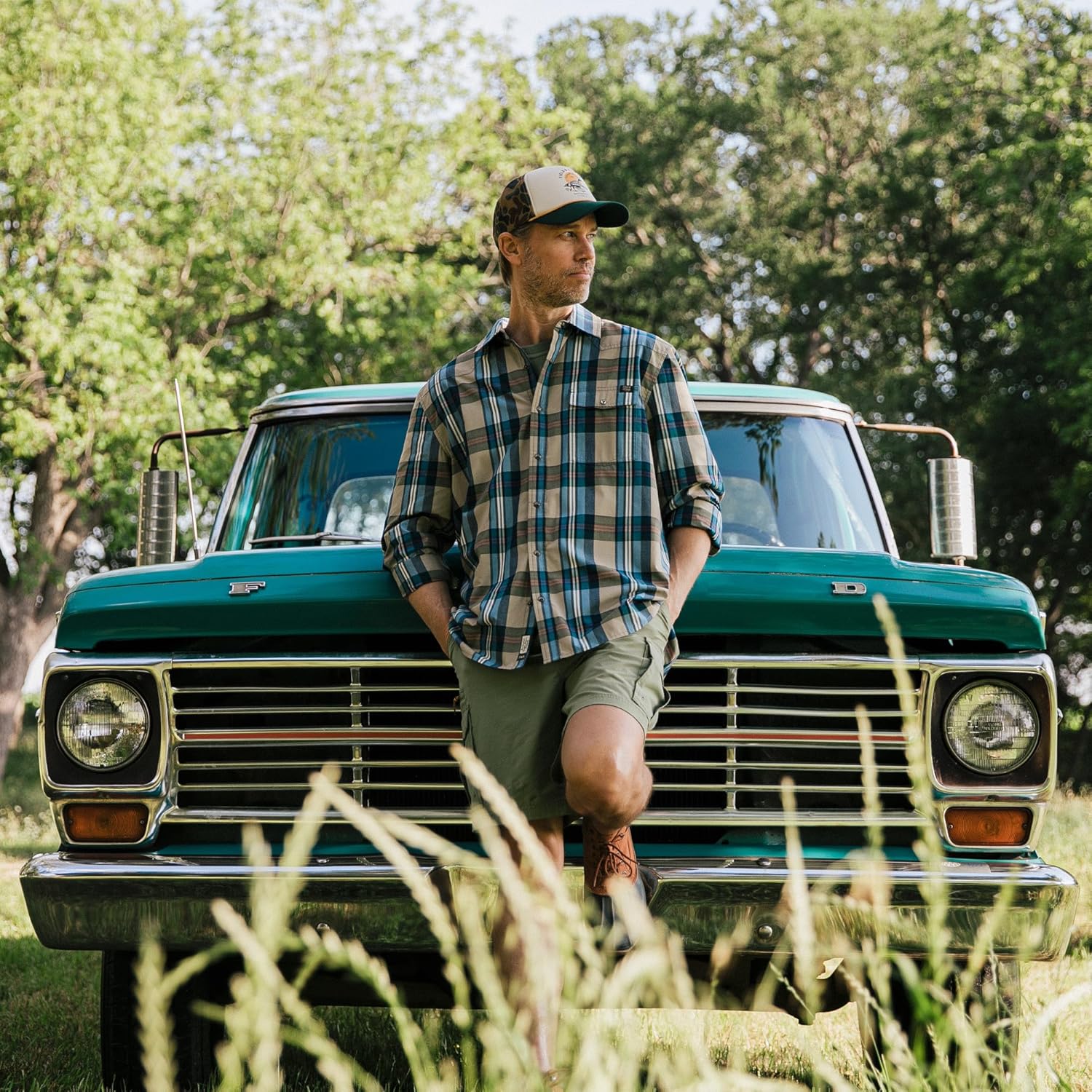 Field & Stream Mens Covey Back Long Sleeve Casual Shirt - Image 4