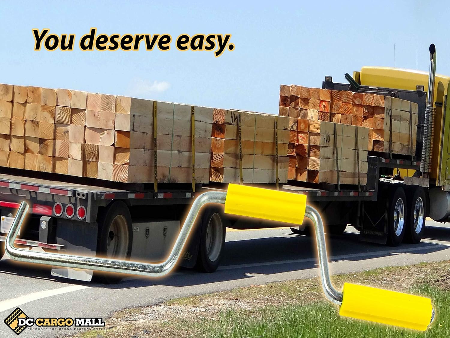 🔥 Crаzу Dеаlѕ DC Cargo Mall Easy Speedy Hand Roller for Winding Up Winch Straps | 18 Roll Up Bar for Flatbed Trailer Winches Amаzіng 🔥 DC Cargo Mall Easy Speedy Hand Roller for Winding Up Winch Straps | 18 Roll Up Bar for Flatbed Trailer Winches