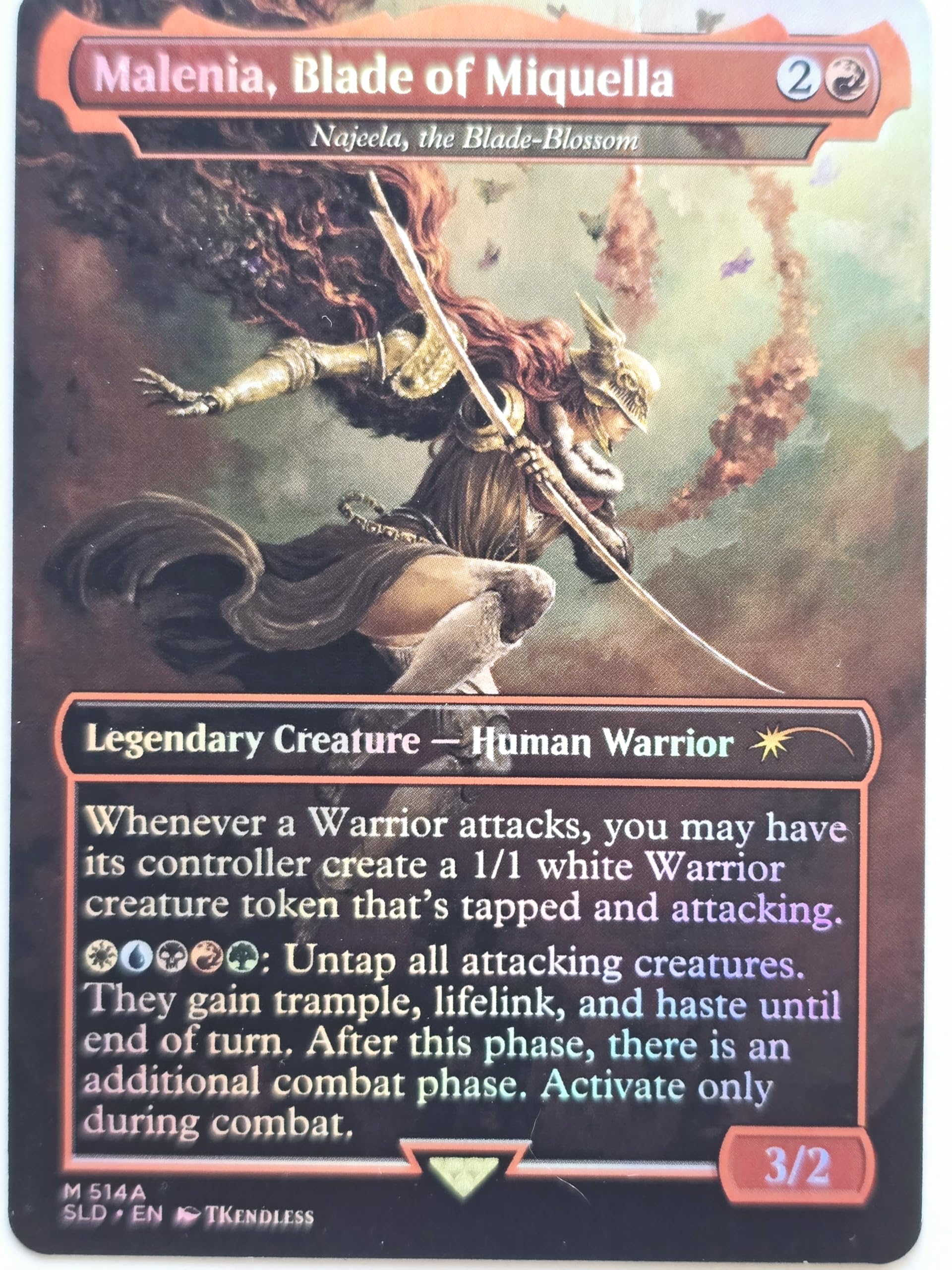Generic Elden Ring Theme Najeela, The Blade-Blossom 01 Foil