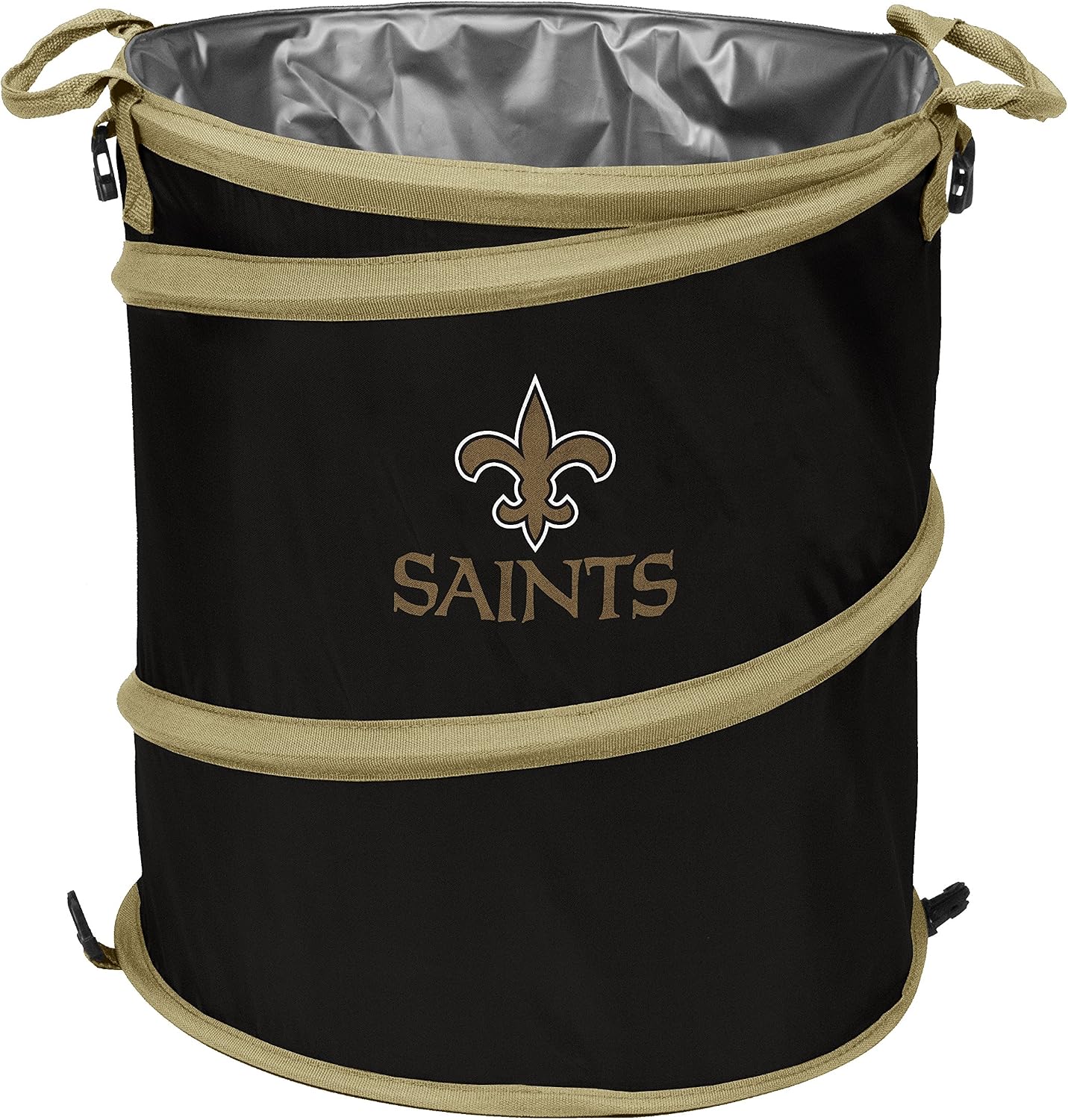 Logo Brands Officially Licensed NFL 3-in-1 Cooler Trash Can, One Size, Team Color