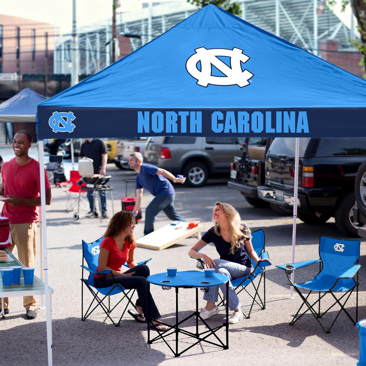 Logo Brands Officially Licensed NCAA CB Canopy Tent, One Size, Team Color