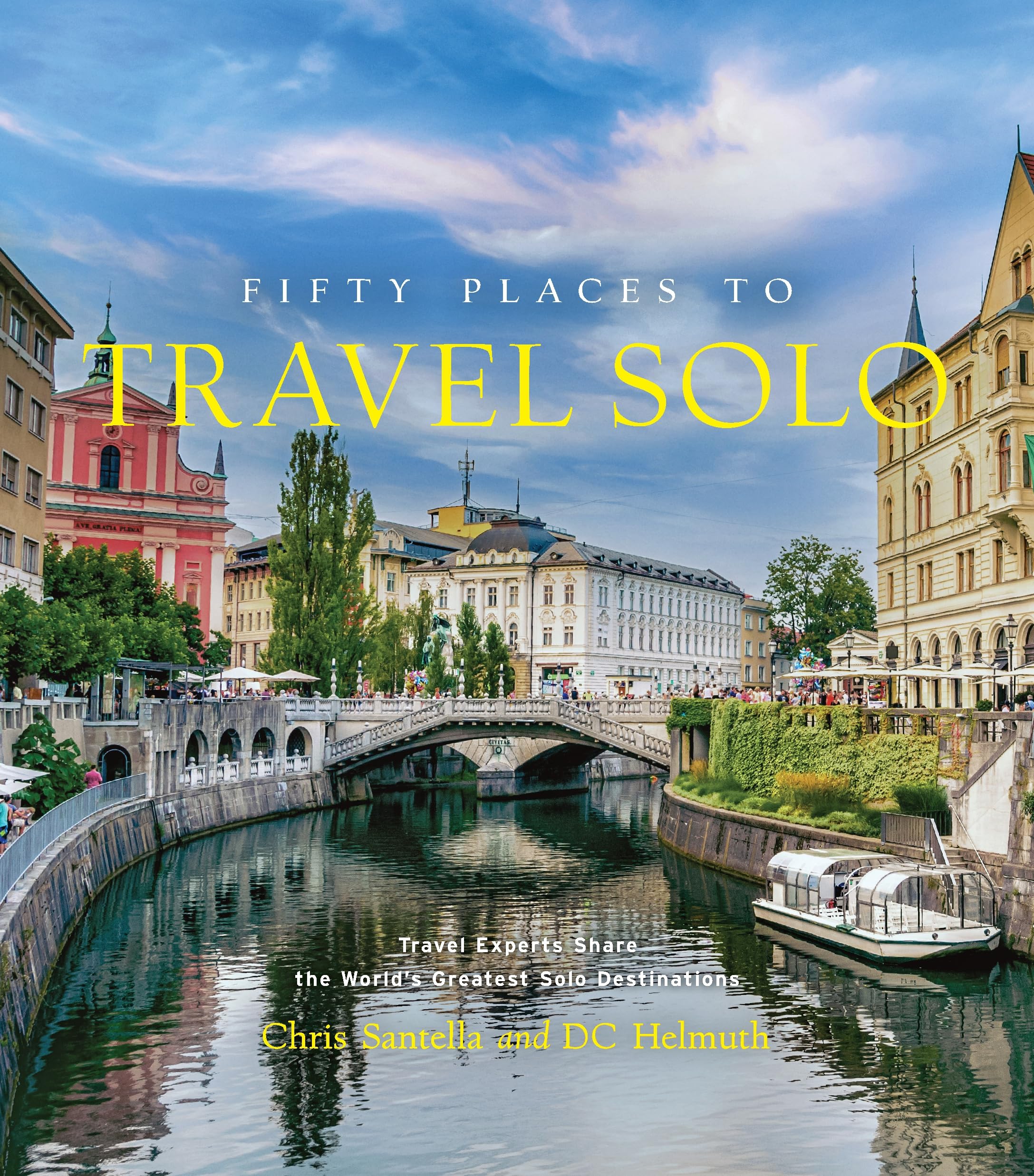 Fifty Places to Travel Solo livre d'évasion en anglais à lire avant de partir seul