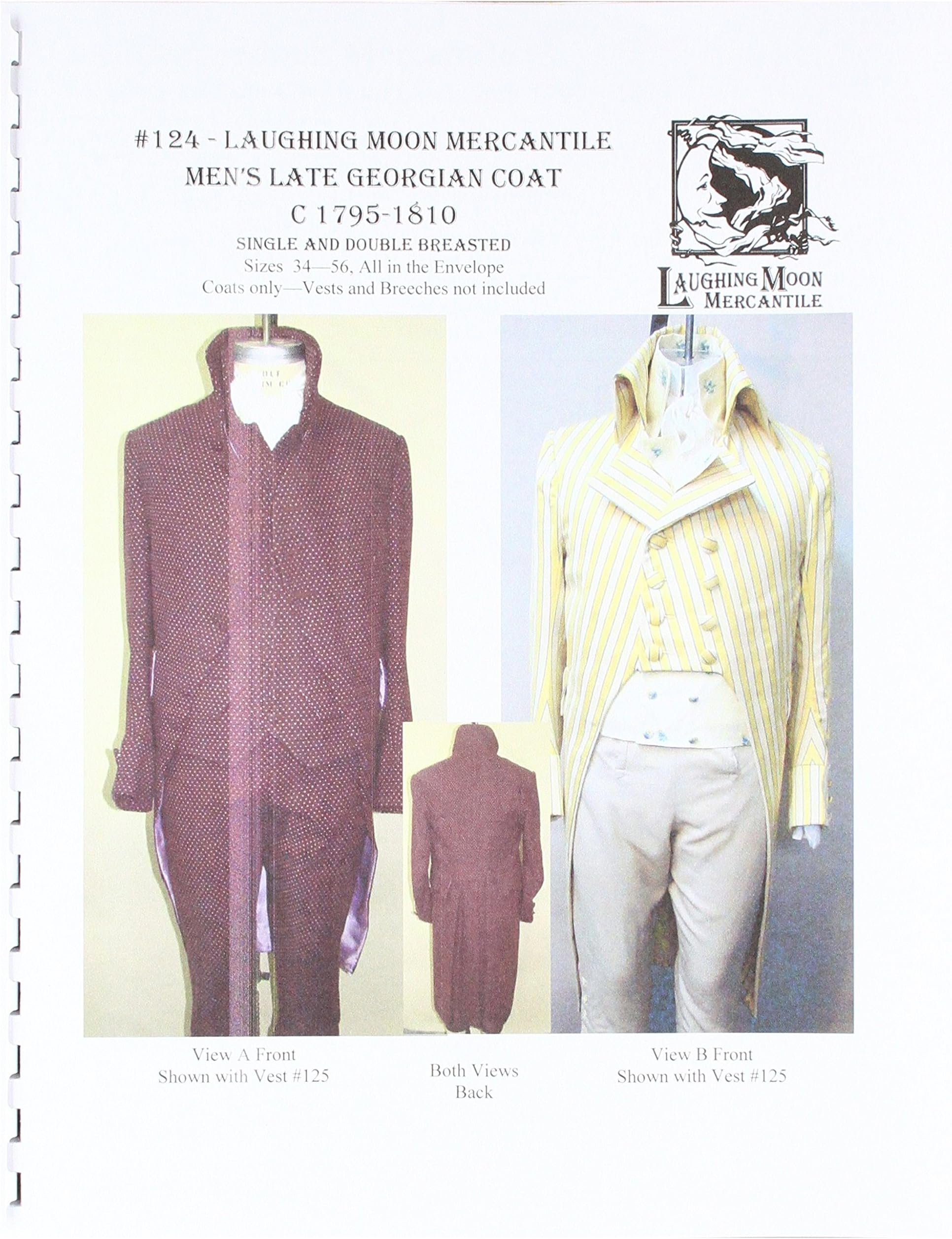 Laughing Moon Pasttern # 124