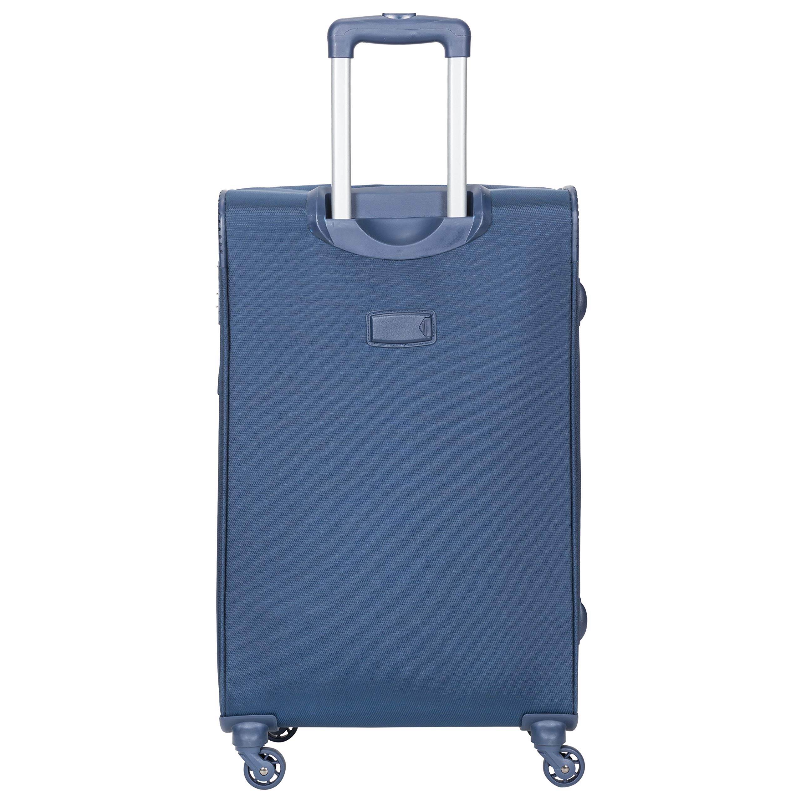Flight Knight Lightweight 4 Wheel 800D Soft Case Suitcases Maximum Size for Delta, Virgin Atlantic Airlines Cabin & Hold Luggage Options Approved for 67 Airlines Including easyJet, BA & Many More!