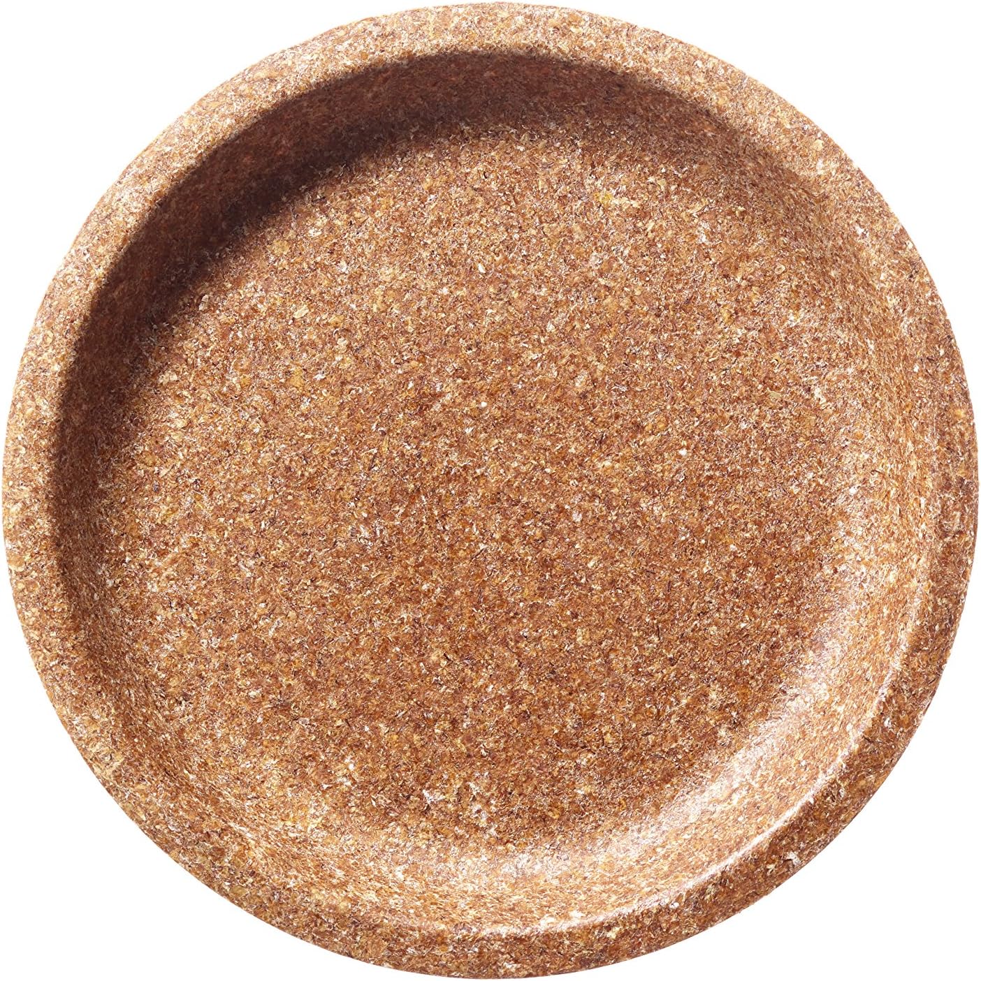 10 Pack Wheat Bran Plates 100% Biodegradable. 7,9" plate Ø 20 cm