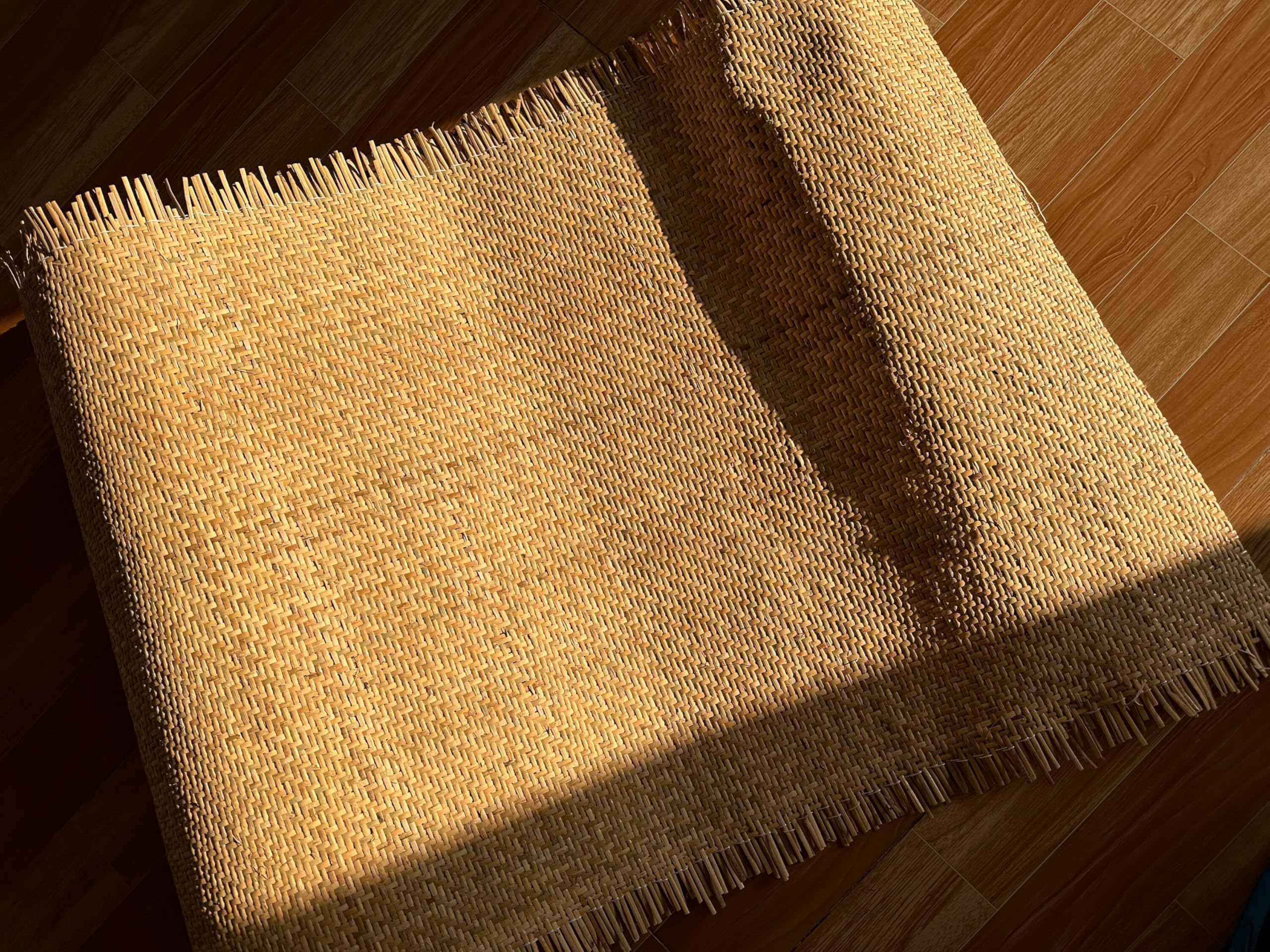 90cm de ancho, Ratan, Natural Ratan rollo mimbre 90 x 150 cm, Mimbre Rollo, Rejilla Mimbre Natural por Metros, Talla Grande Rollo ratan, ratan rollo mimbre Natural para Muebles, Tapizar sillas, Lamp