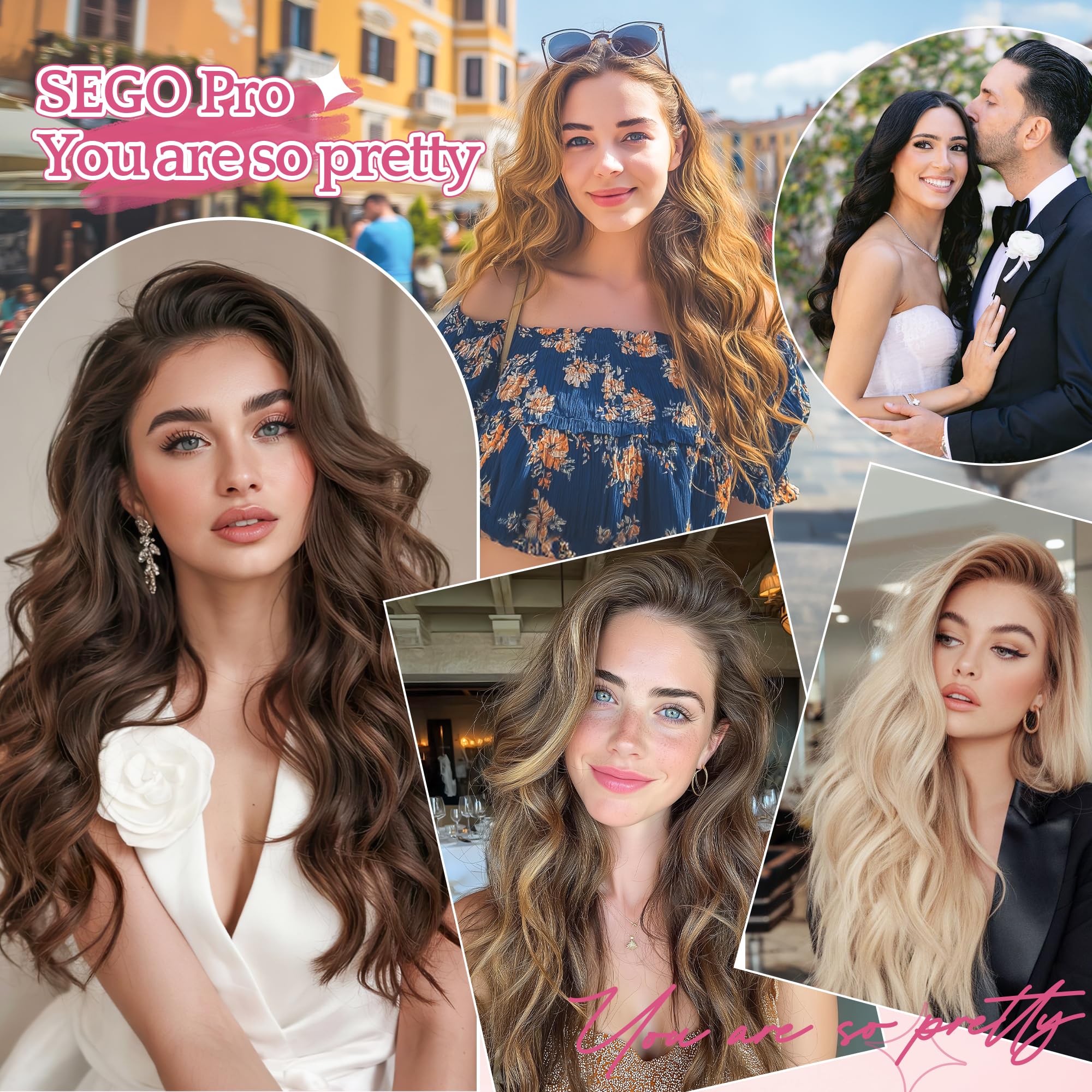 Remy Tape in Hair Extension 10pz 50cm #60 Biondo Platino Capelli Umani Biadesivo 15g